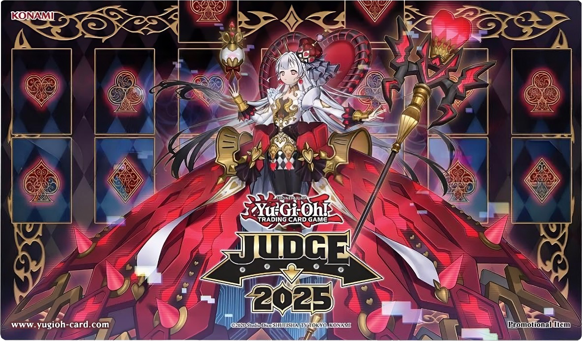 遊戯王 公式 JUDGE 2025 紅涙の魔ラクリモーサ プレイマット 北米版 遊戯王 公式 JUDGE 2025 紅涙の魔ラクリモーサ プレイマット 北米版