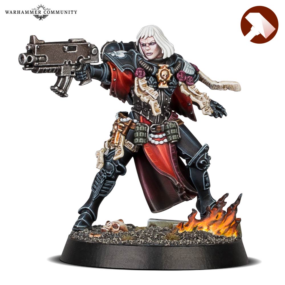 warhammer40k Tariana PalosとAMALIANOVENA Warhammer 40K Sister