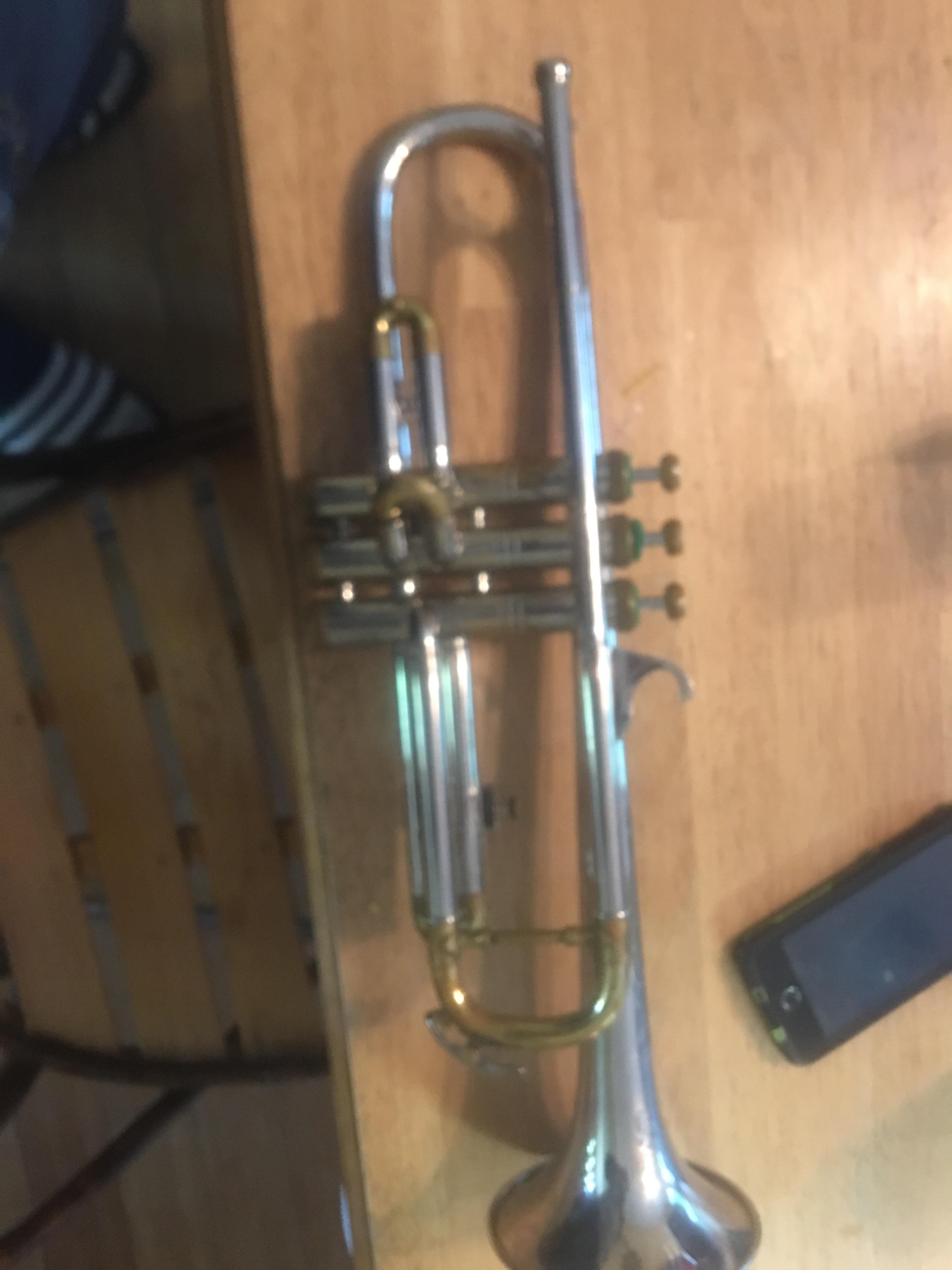 Can someone help me identify this trumpet? I just got it today. It