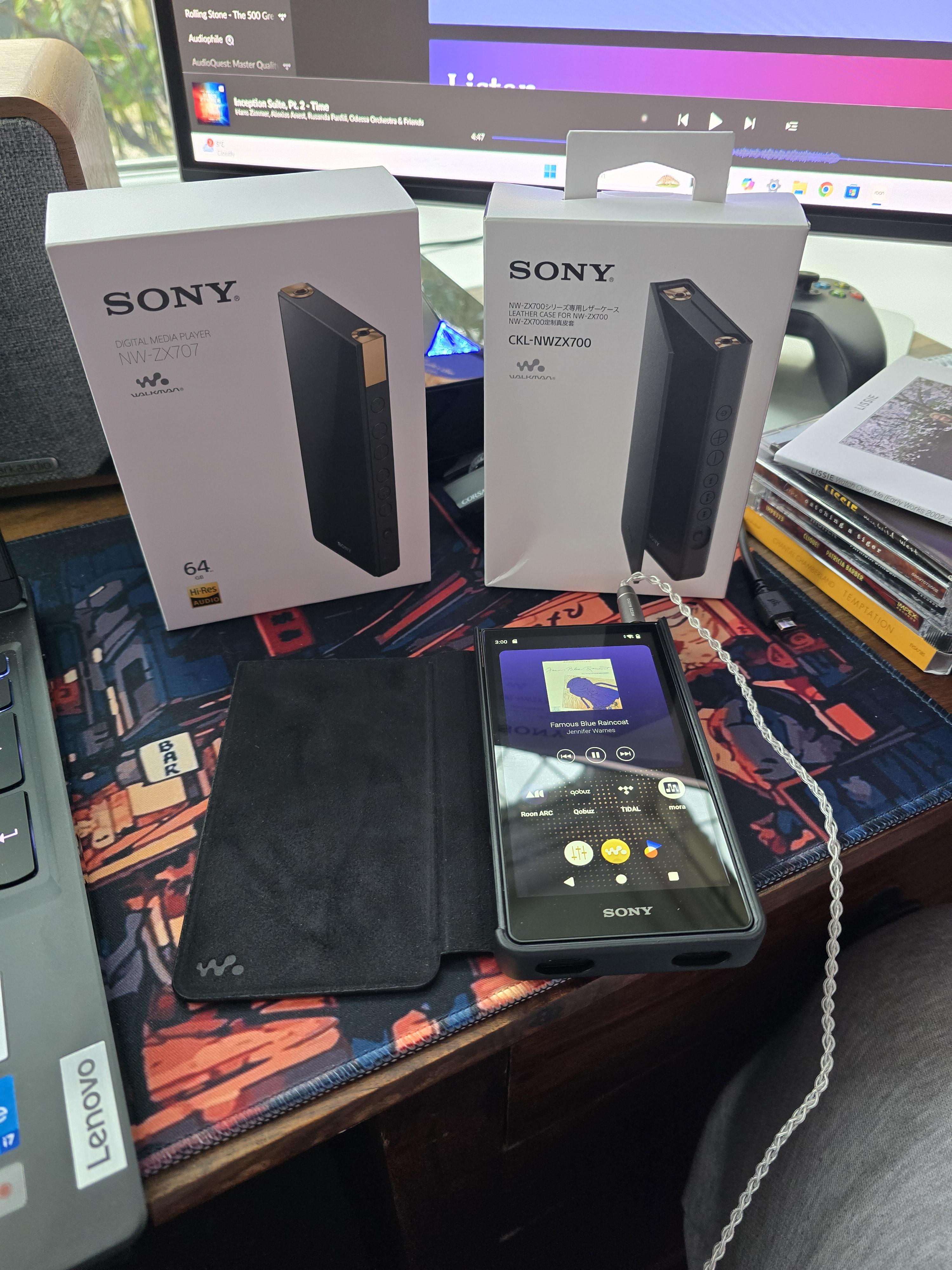 Decided to sell the Hiby R6 III 2025 and picked up a Sony ZX707