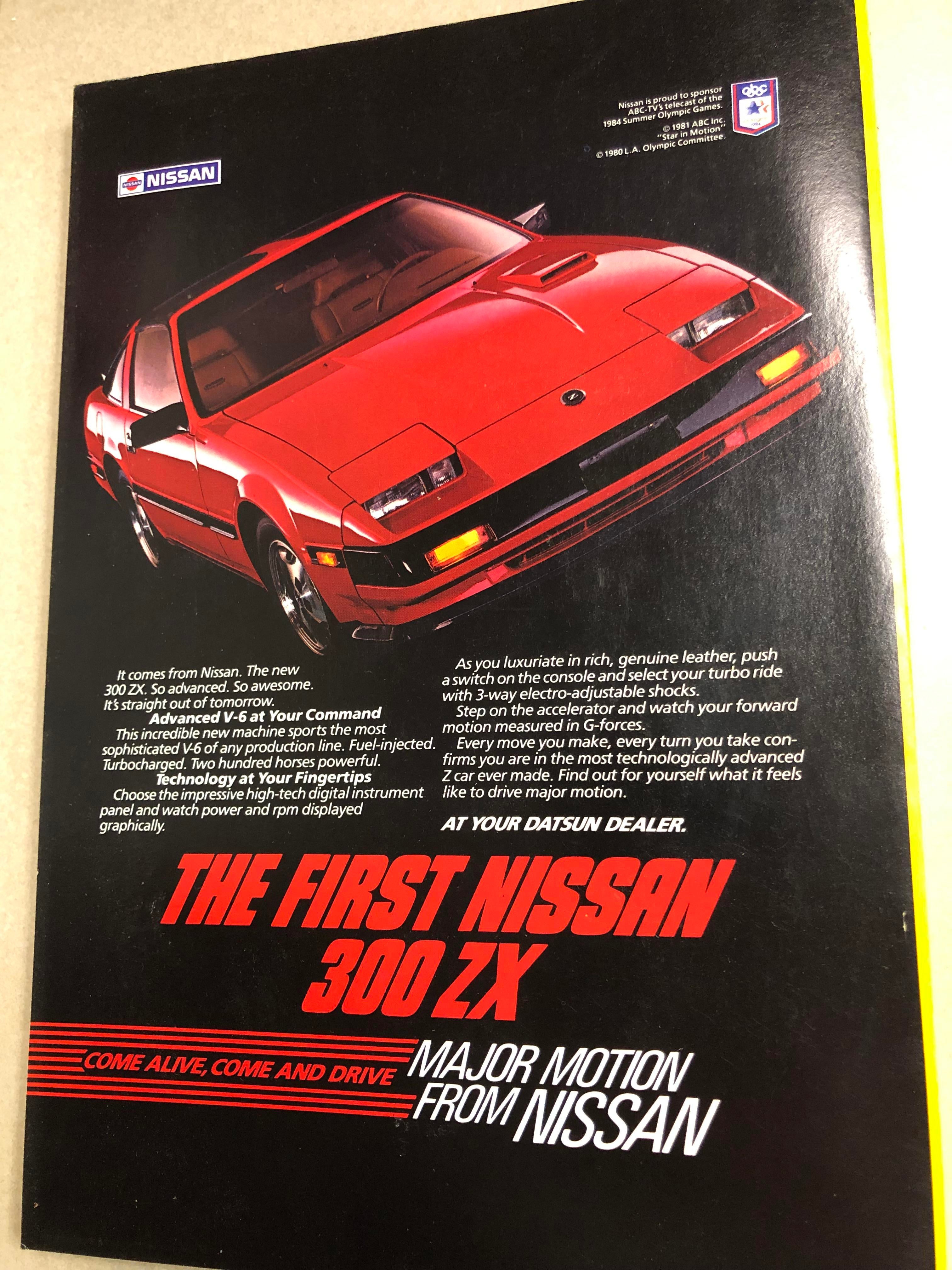 1986 Nissan 300zx ad : r/outrun