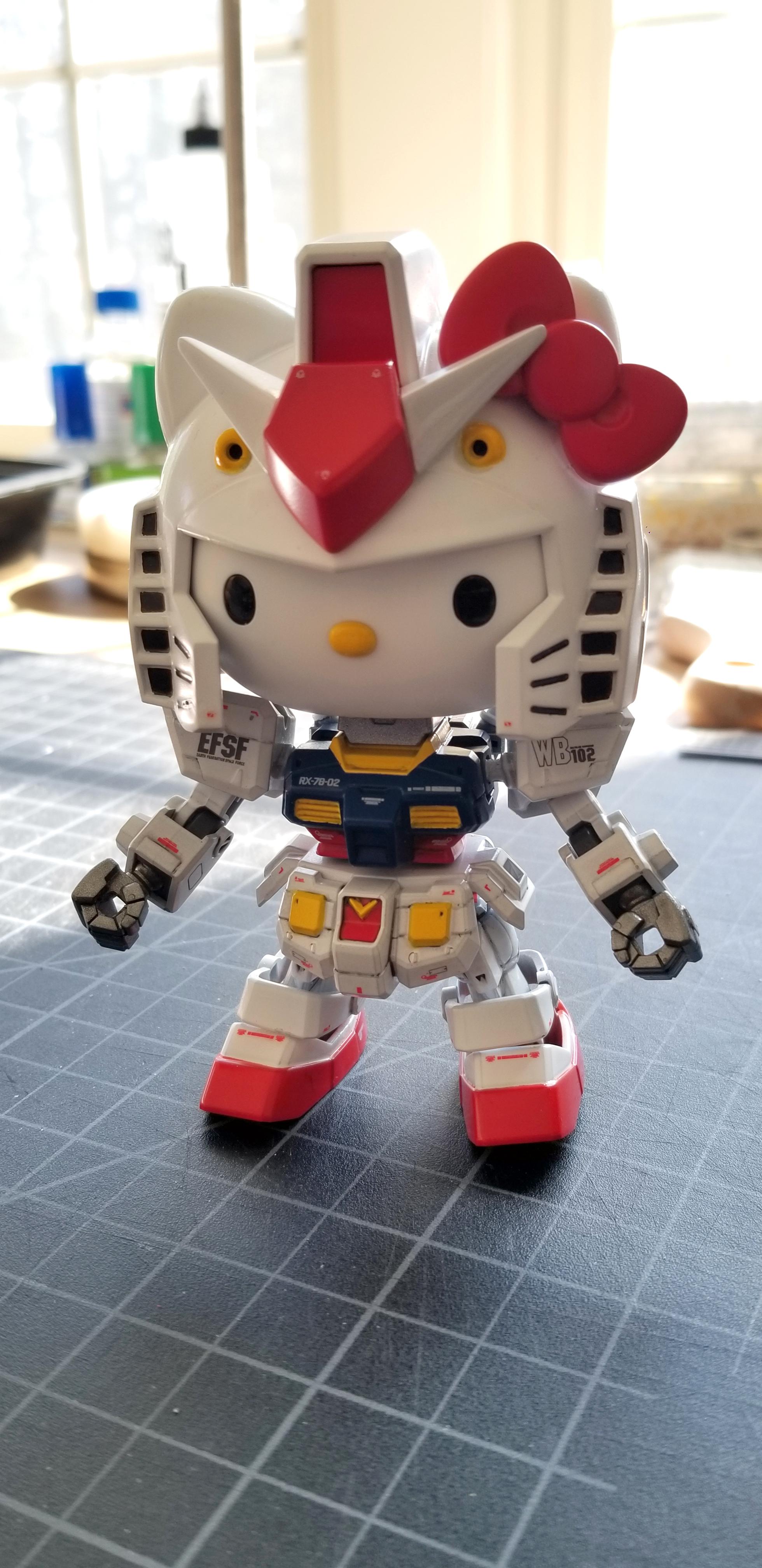 SD ハローキティ x ガンダム // RX-78-2 : r/Gunpla