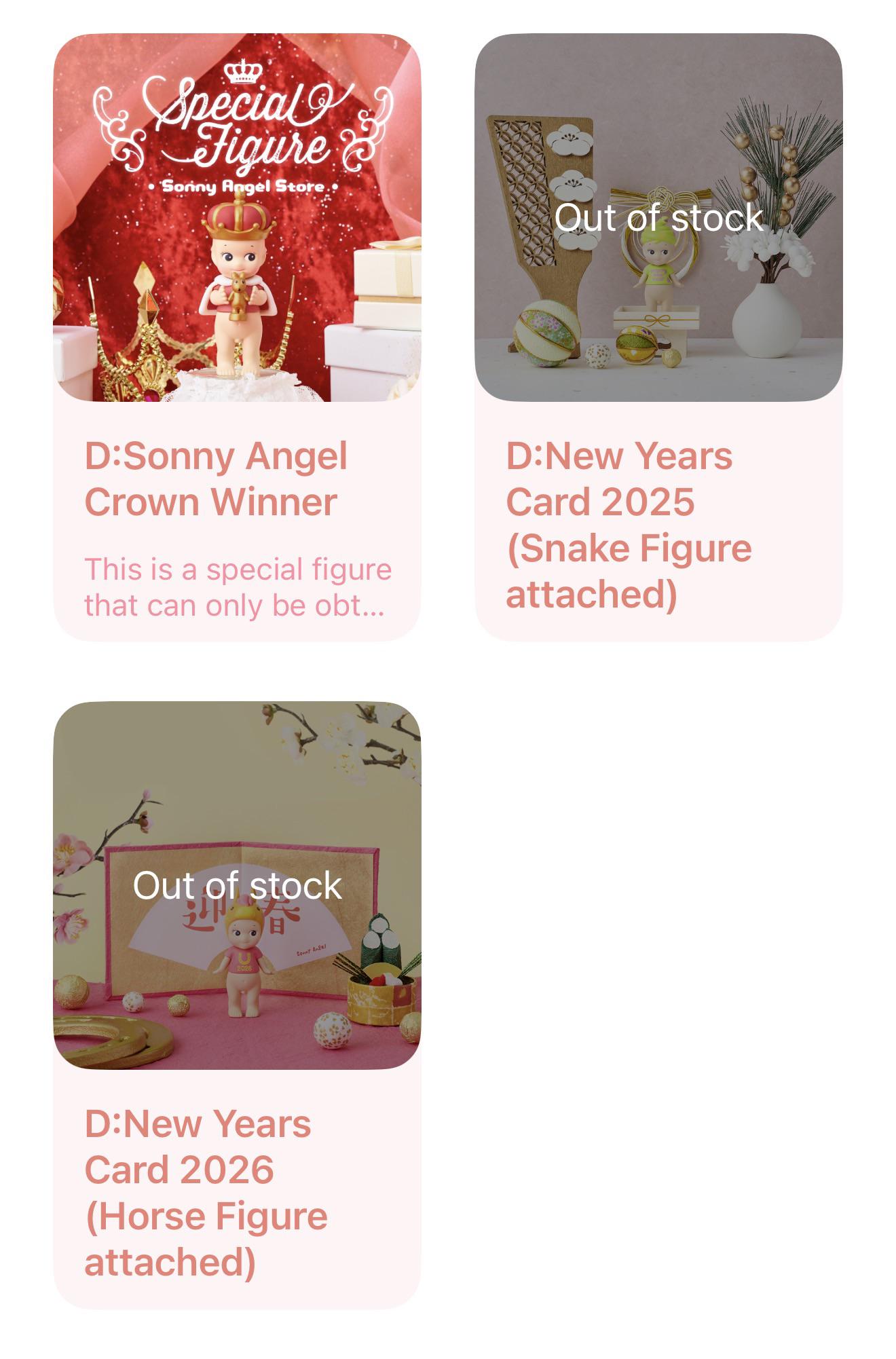 2026 New Year Horse : r/SonnyAngel
