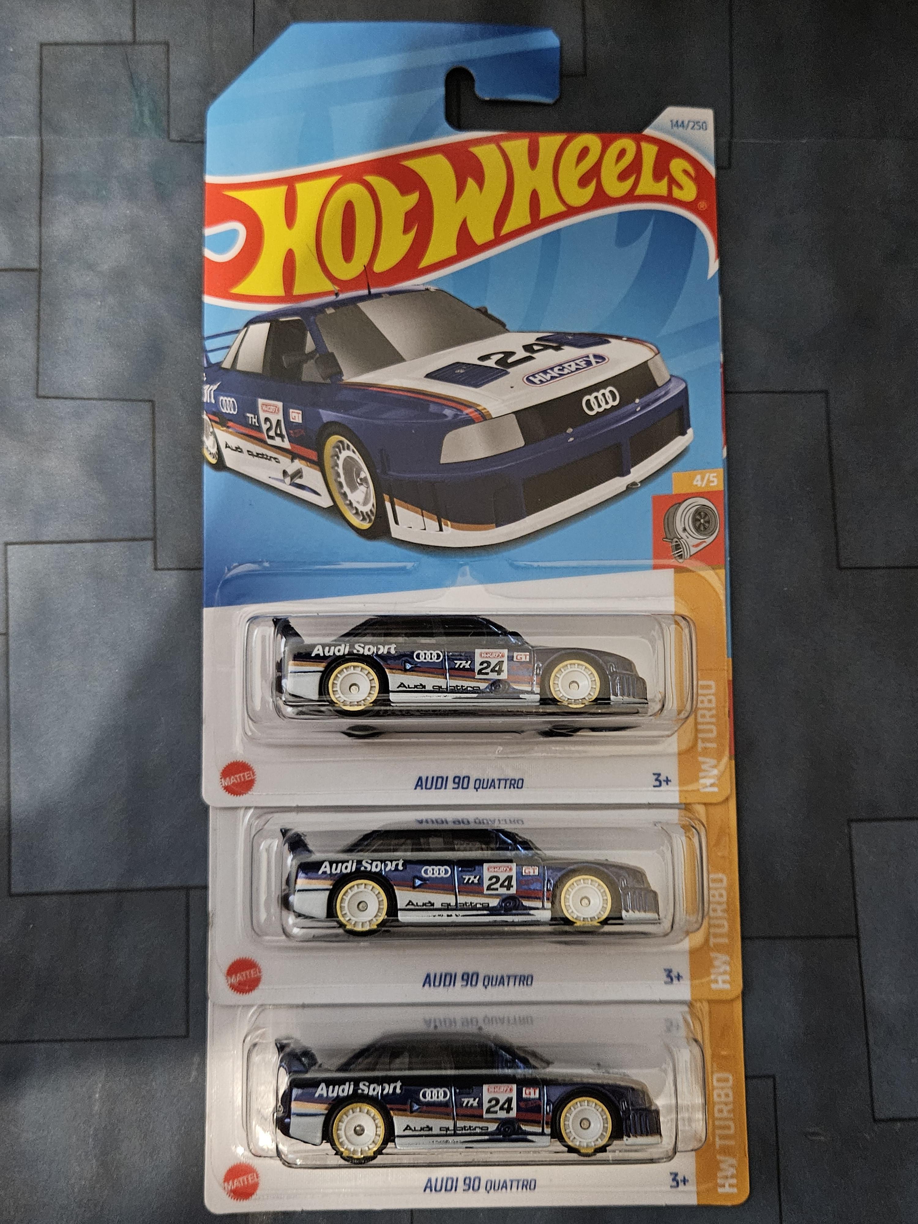 Can't believe I found 3 Super Treasure Hunt of the Audi 90 Quattro