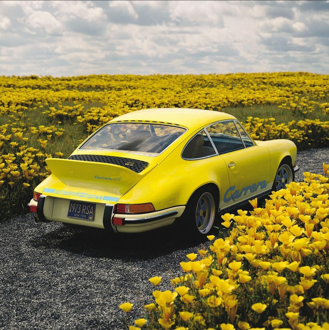Daniel Arsham's custom 1973 Porsche Carrera RSA : r/carporn