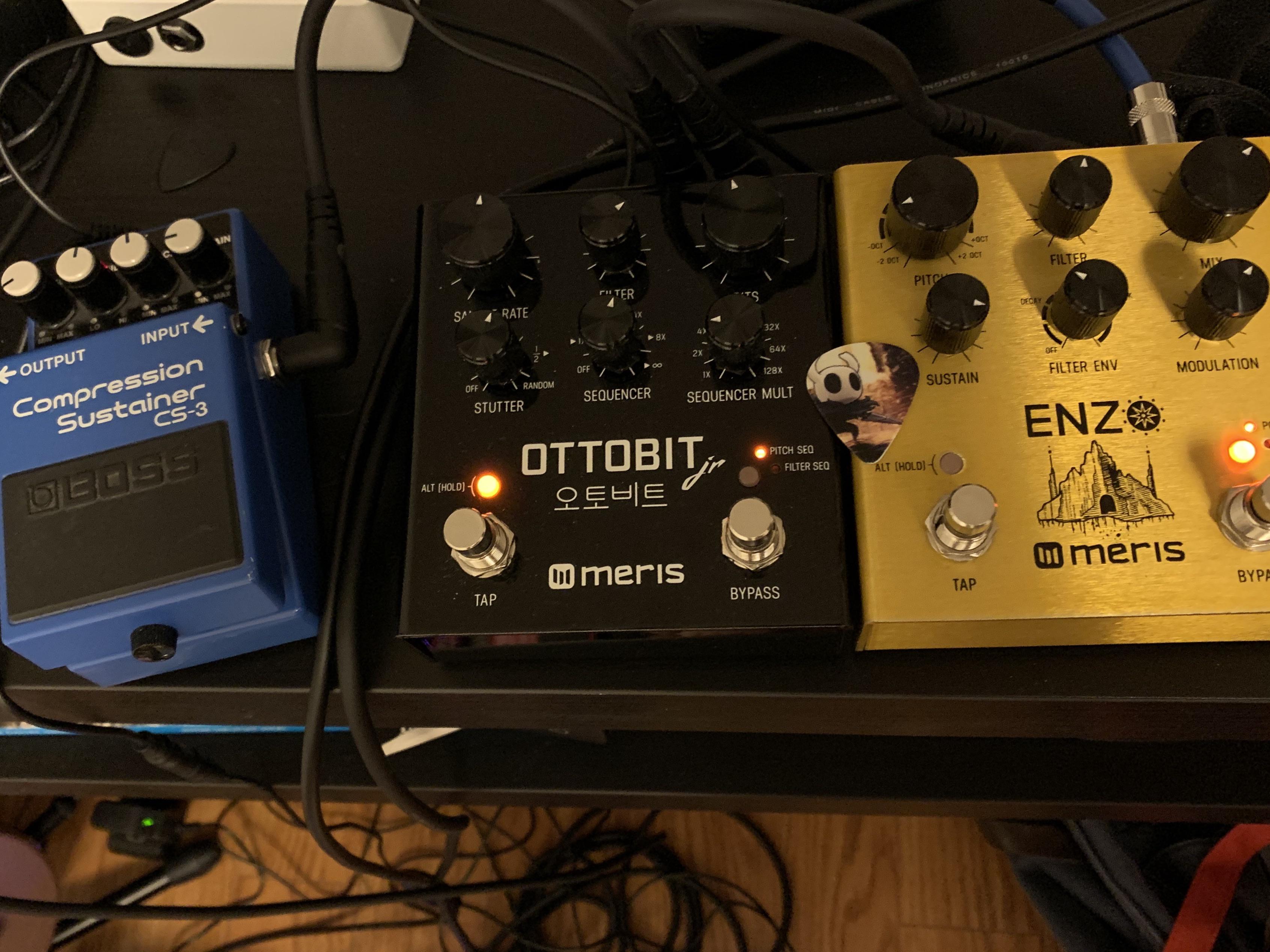 NPD x 2] Meris Ottobit Jr and Enzo (with a very necessary Boss CS