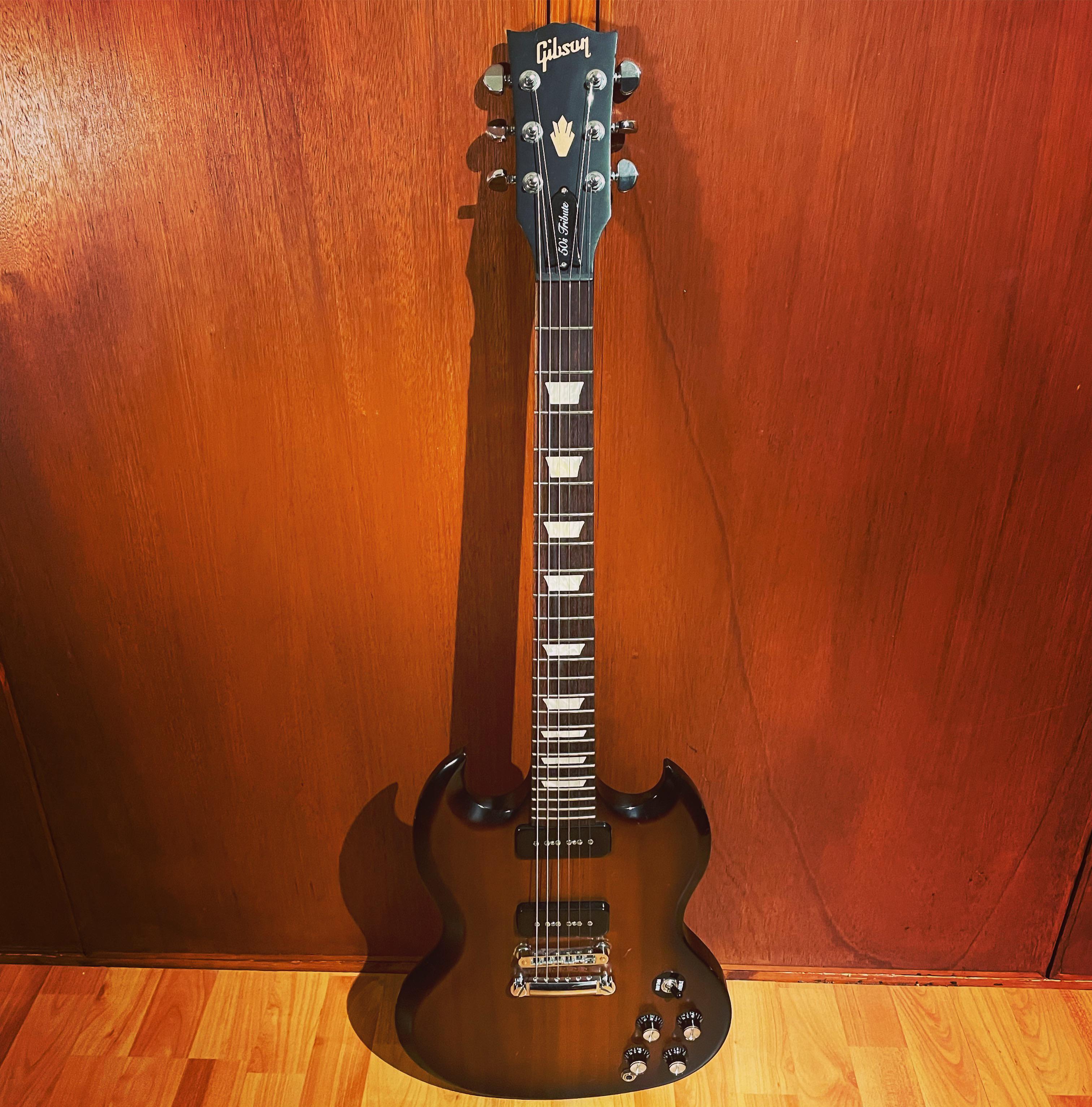 My very first Gibson! SG 50's Tribute P90 : r/gibson