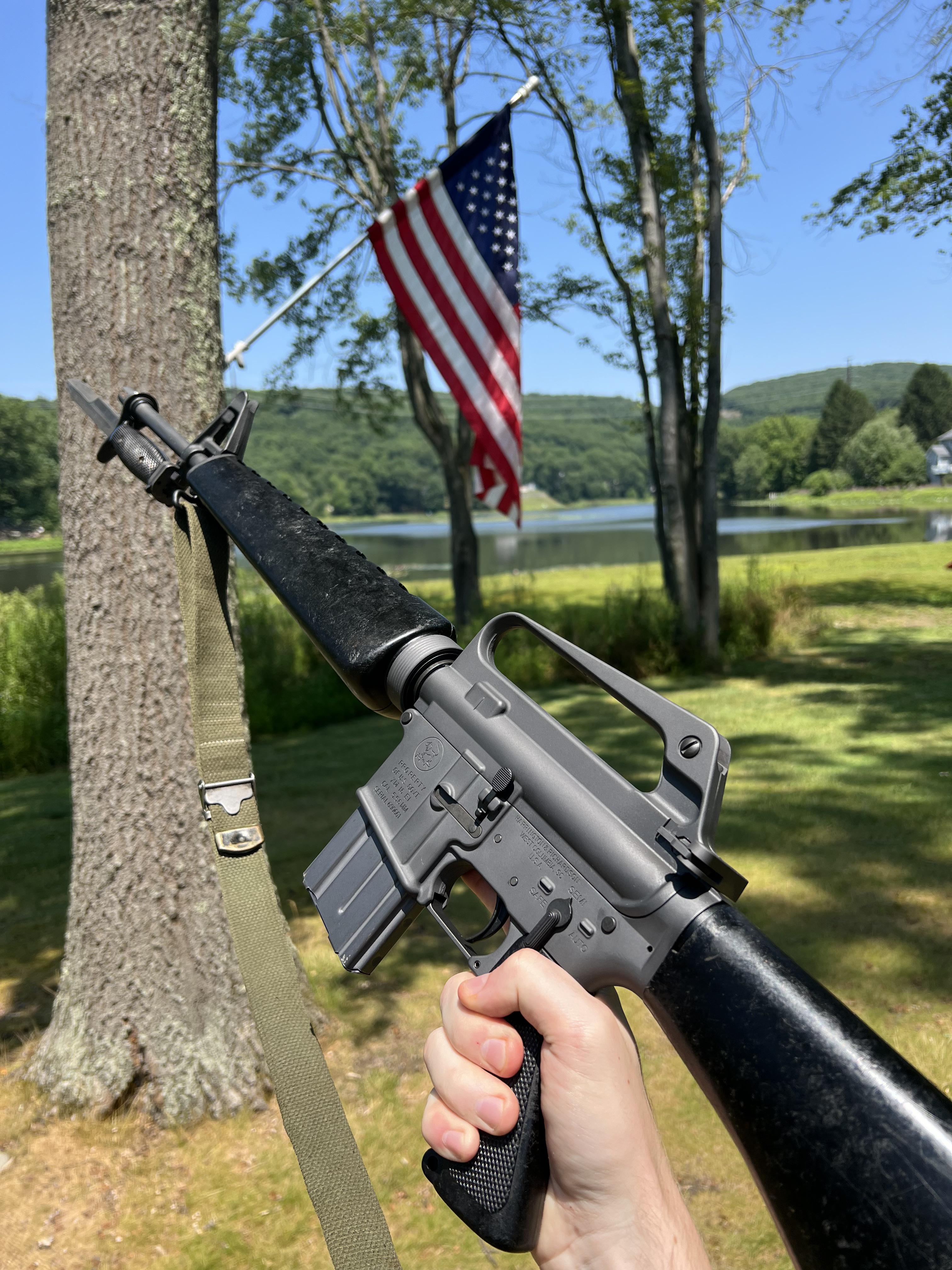 Surplus Furniture added to my PSA XM16 : r/milsurp