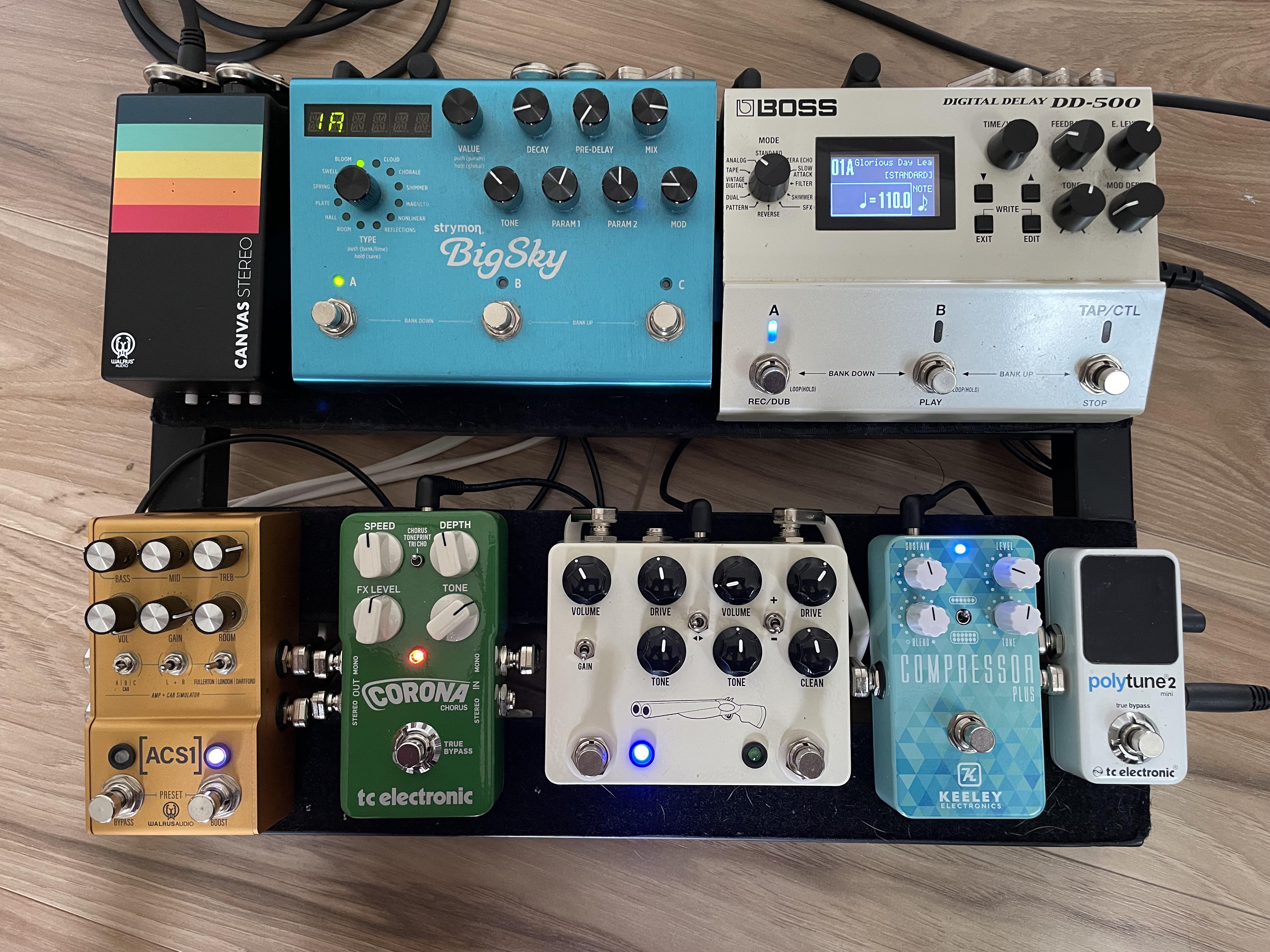 Just got the JHS Double Barrel and the Keely Compressor Plus! The