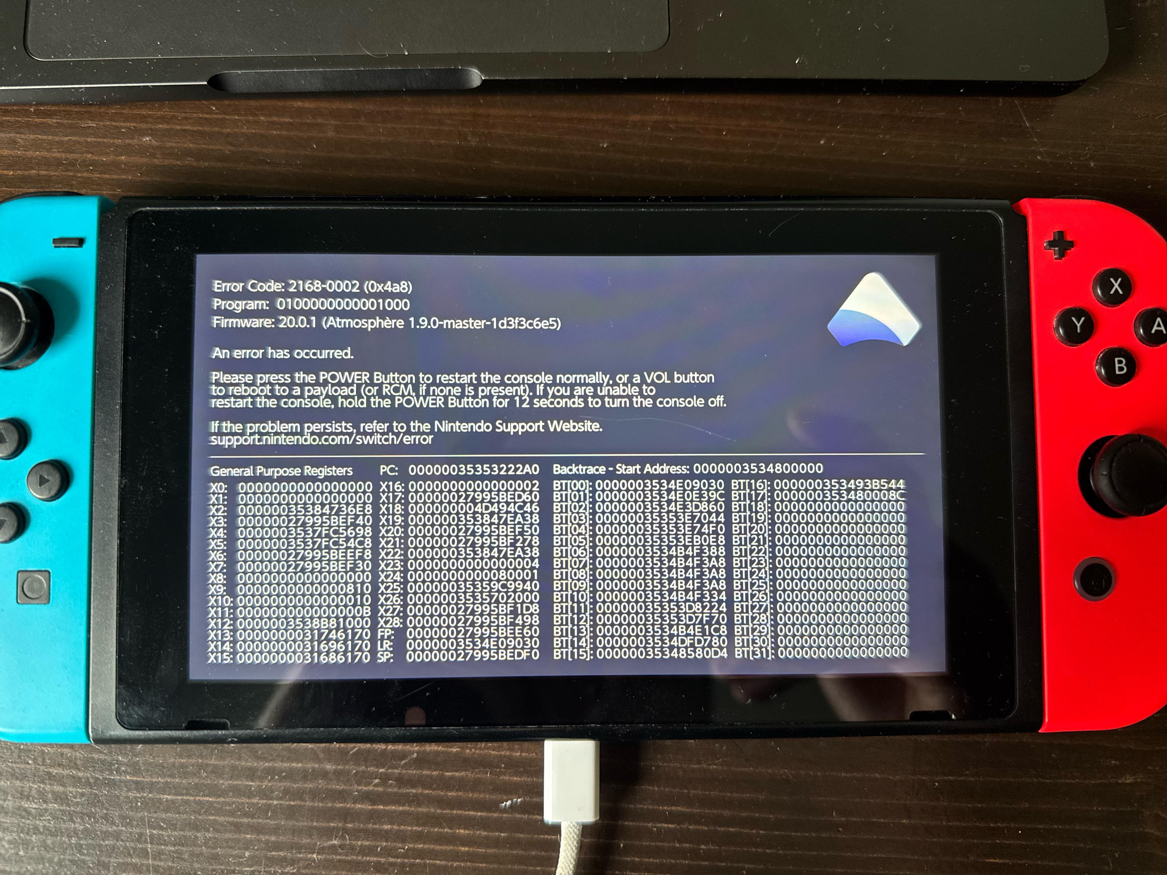Error Code: 2168-0002 (0x4a8) appears when booting up. : r