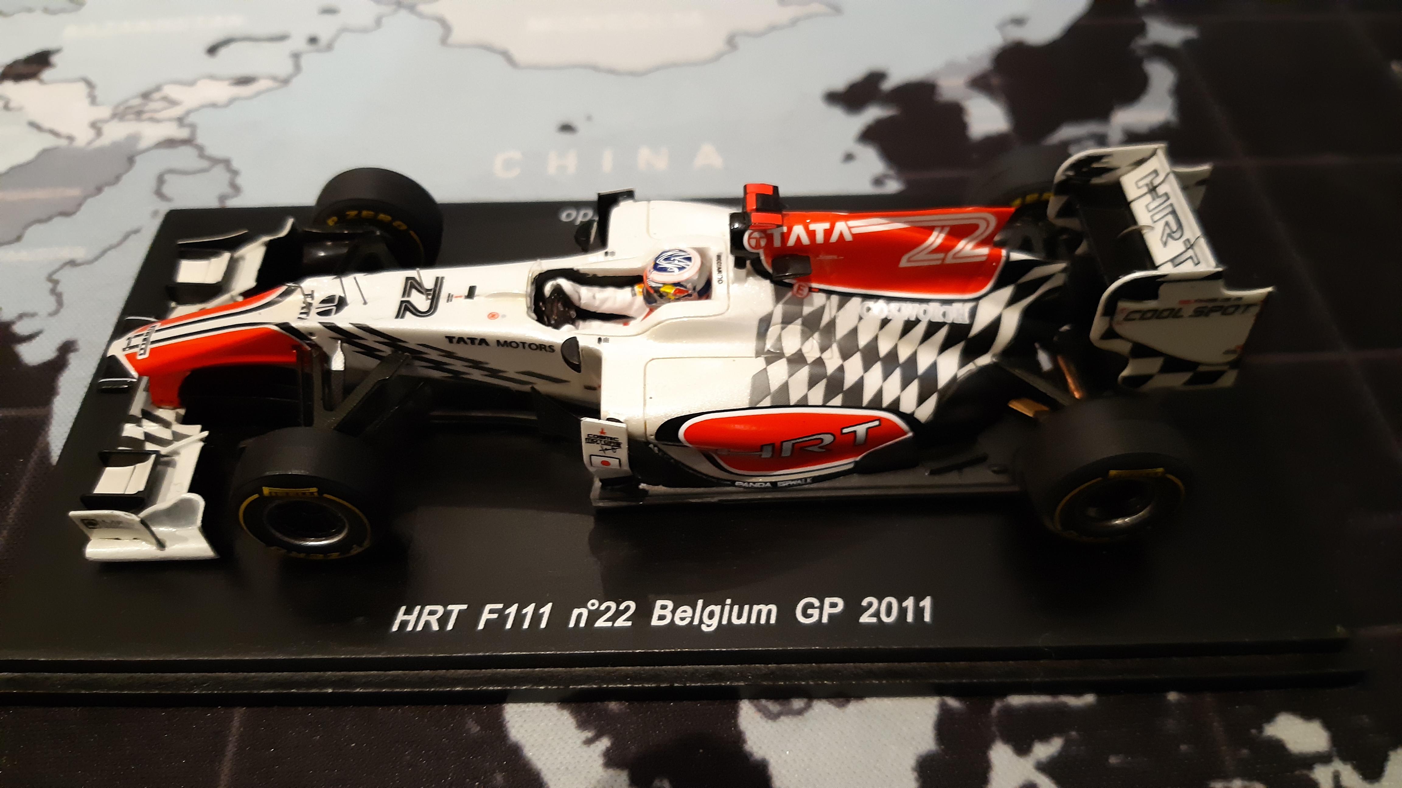 Model No S3028 – Hispania Racing Team HRT F111 car #22 Daniel