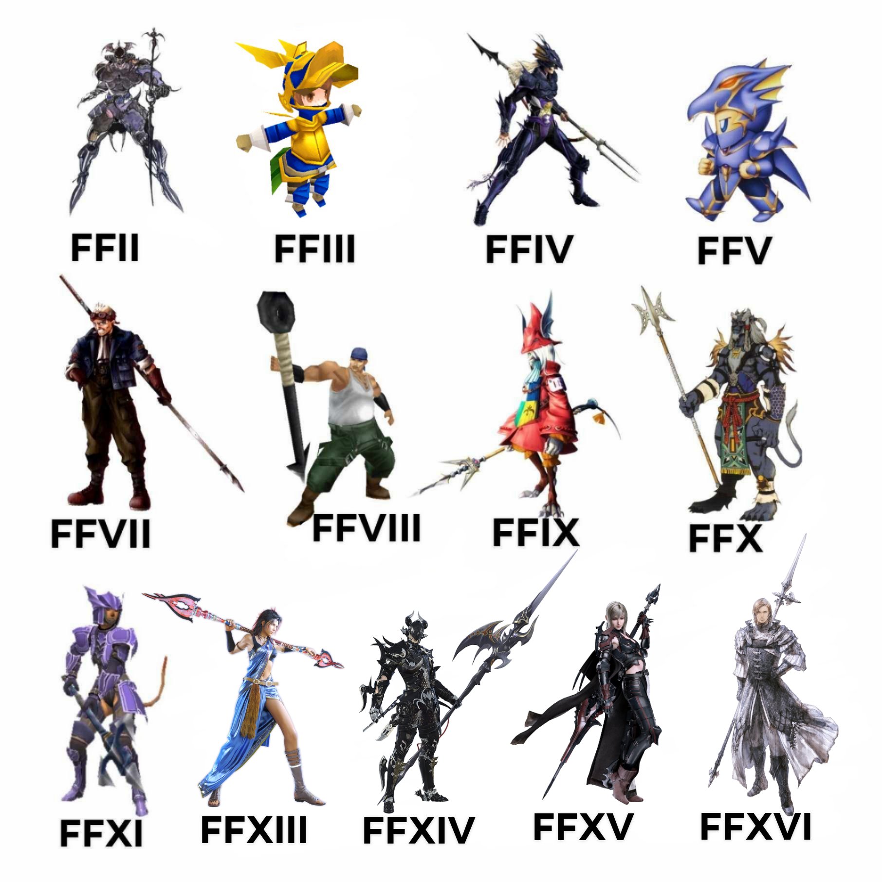 ファイナルファンタジーのドラグーン（メインシリーズ） : r/FinalFantasy