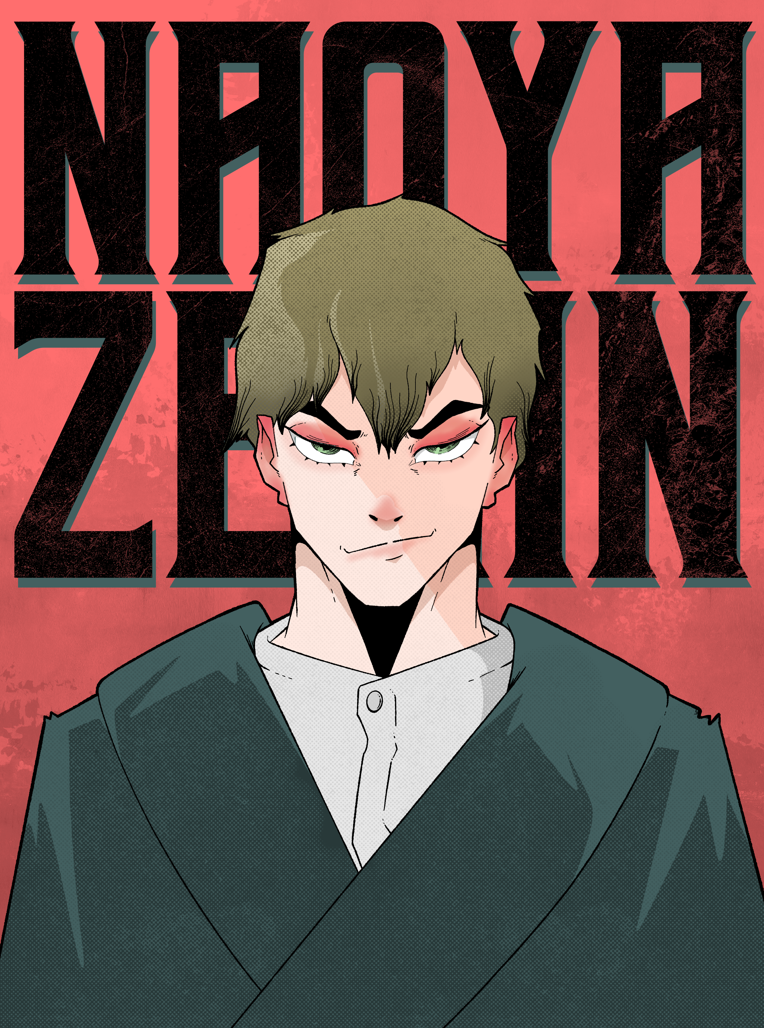 僕の絵柄の禪院直哉。漫画で一番好きな悪役の一人！ : r/JuJutsuKaisen