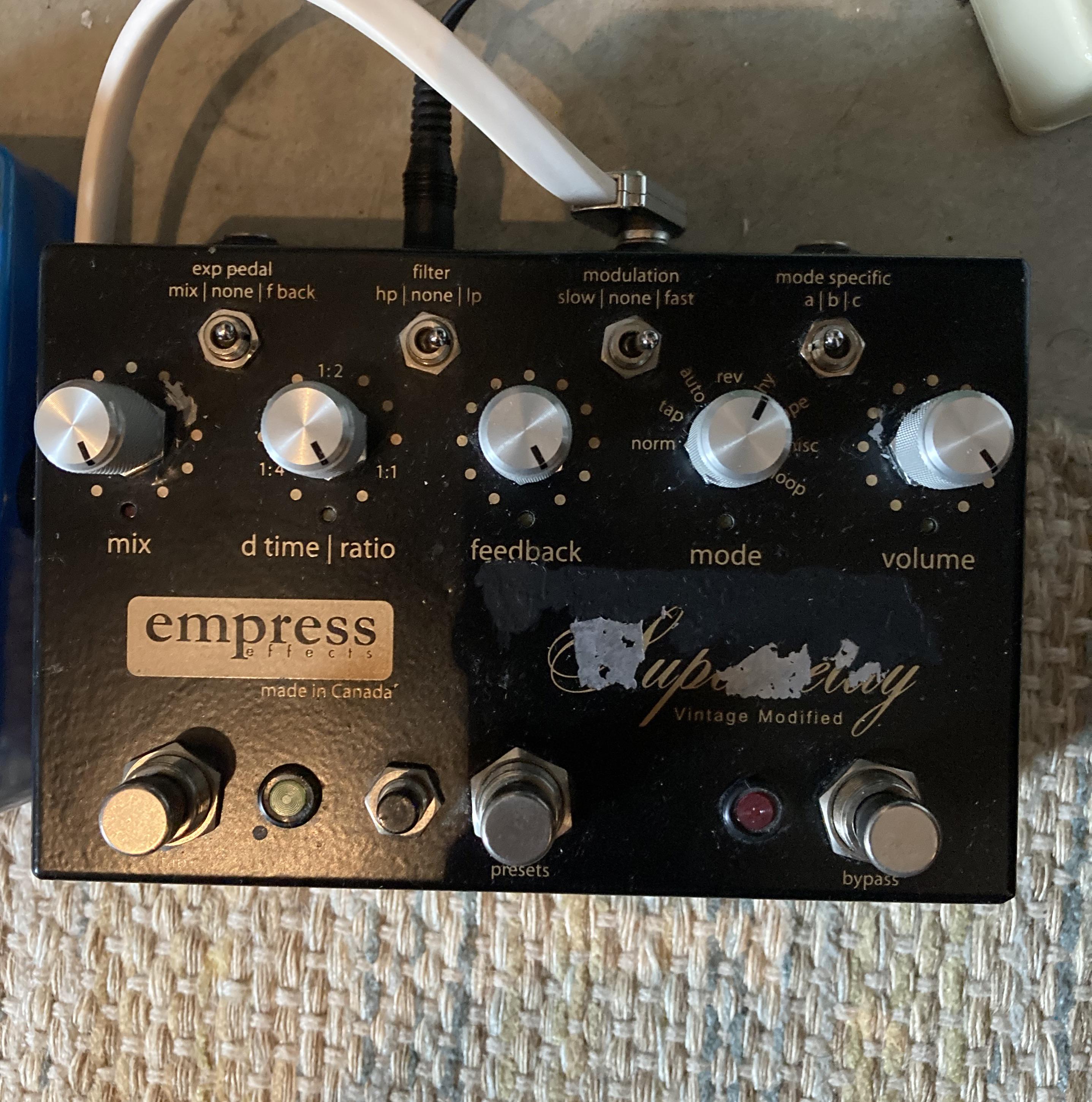 NPD (to me) Empress Superdelay : r/guitarpedals