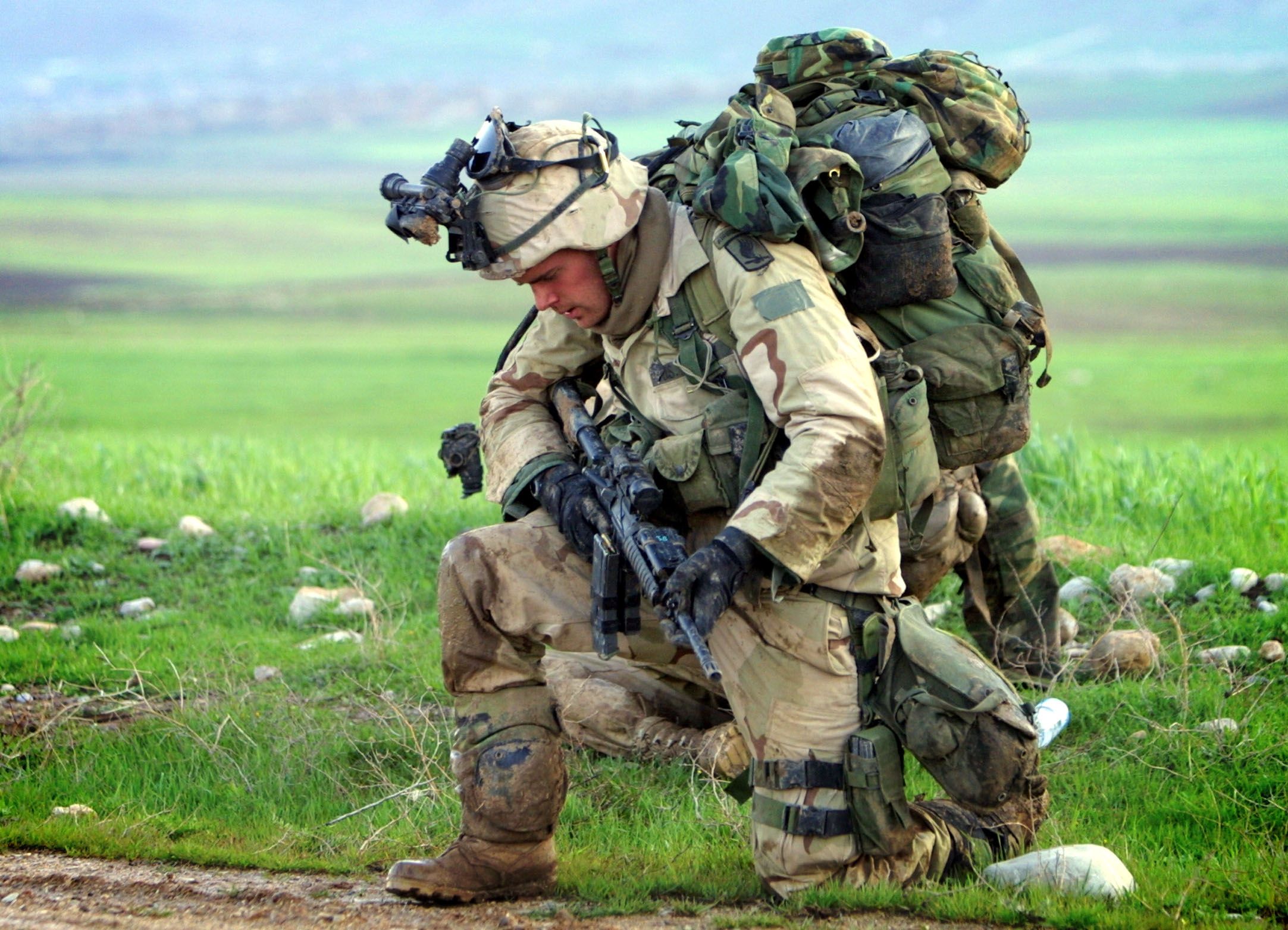 2003年3月26日、イラク北部での「ノーザン・ディレイ作戦」中に、第173