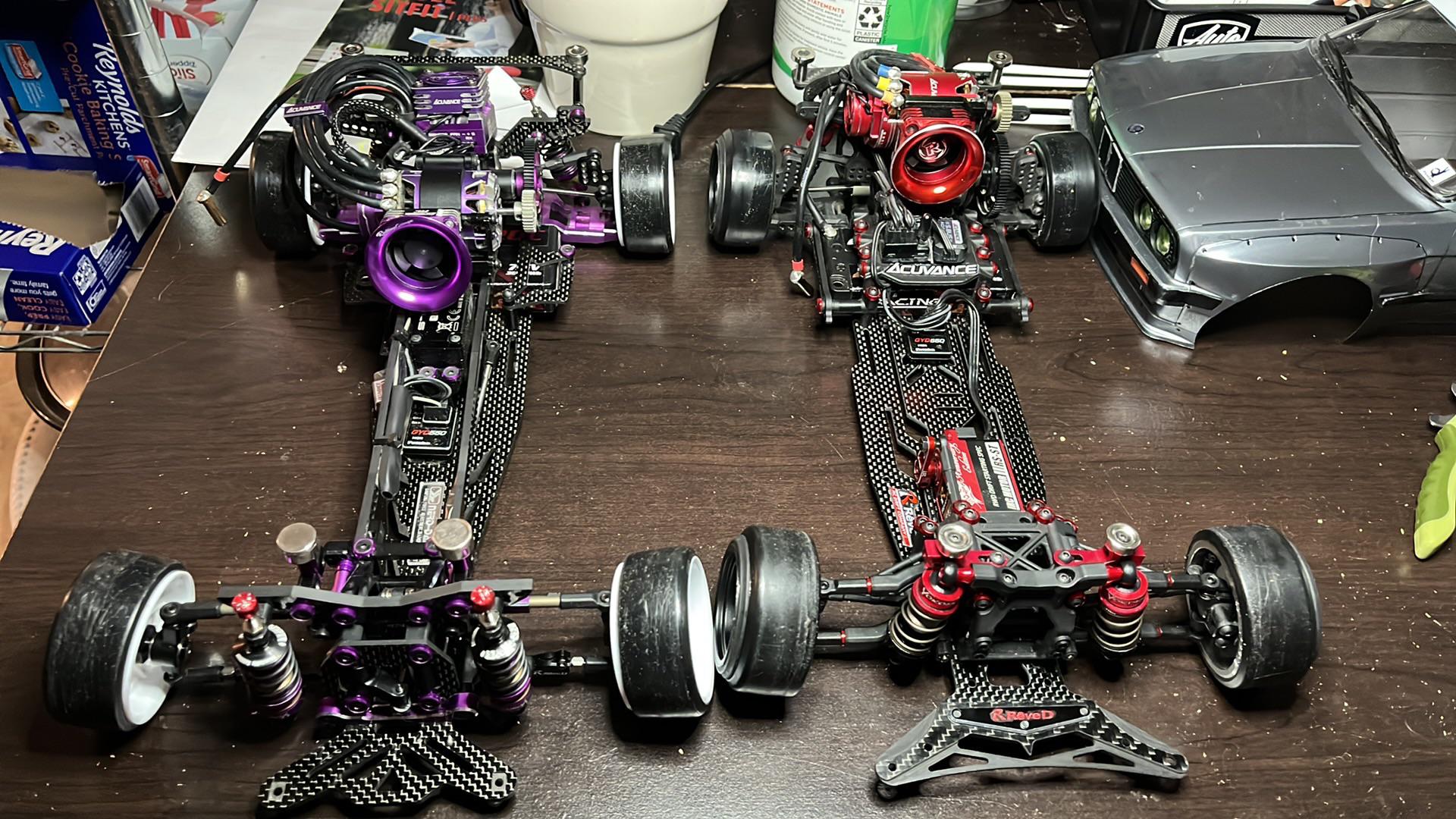 俺のBianca 2.1とReve D RDX、Kanseiシャーシコンバージョン付き : r