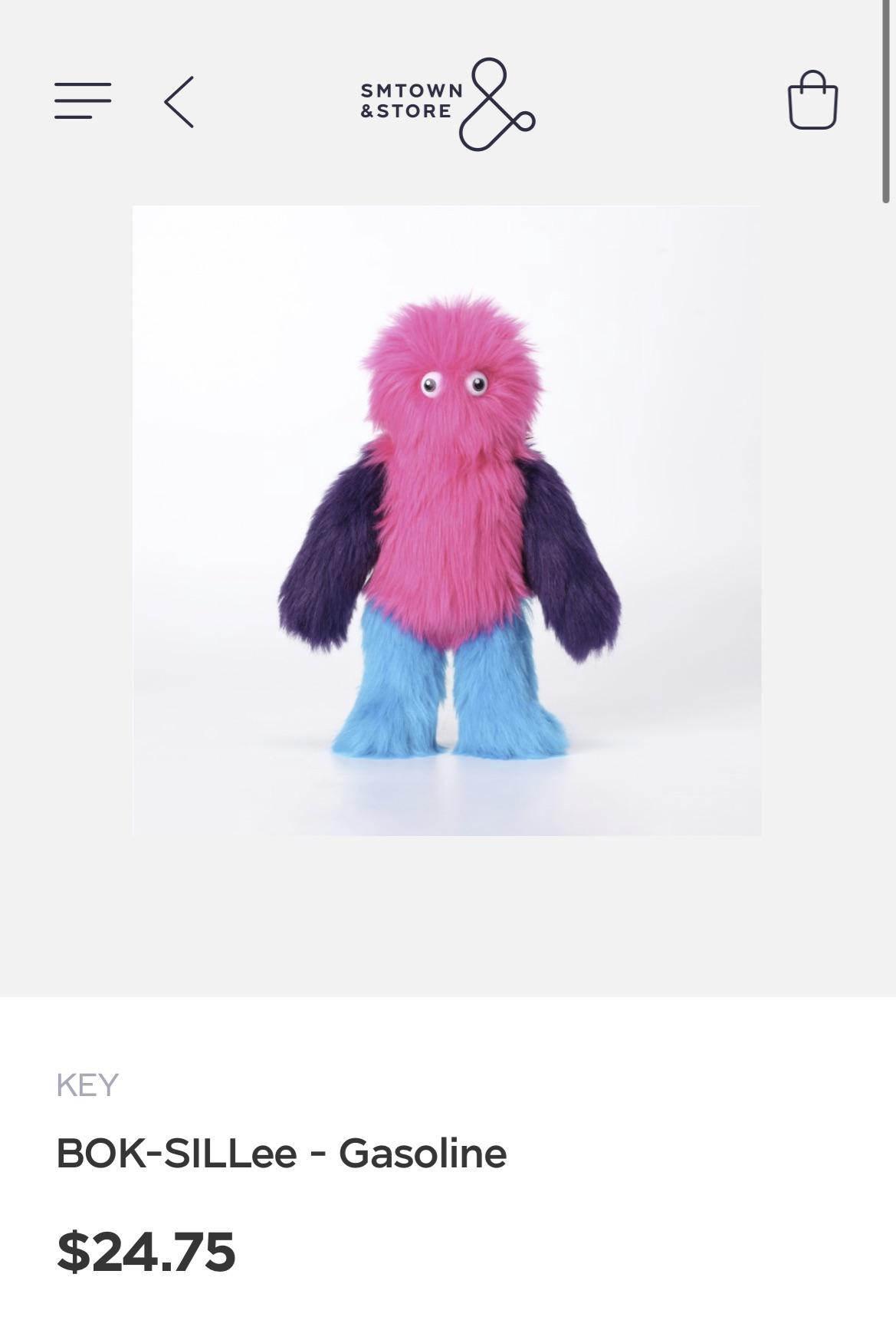 Keyのピンクの友達、SMTOWN&STOREで買えるよ！！ : r/SHINee