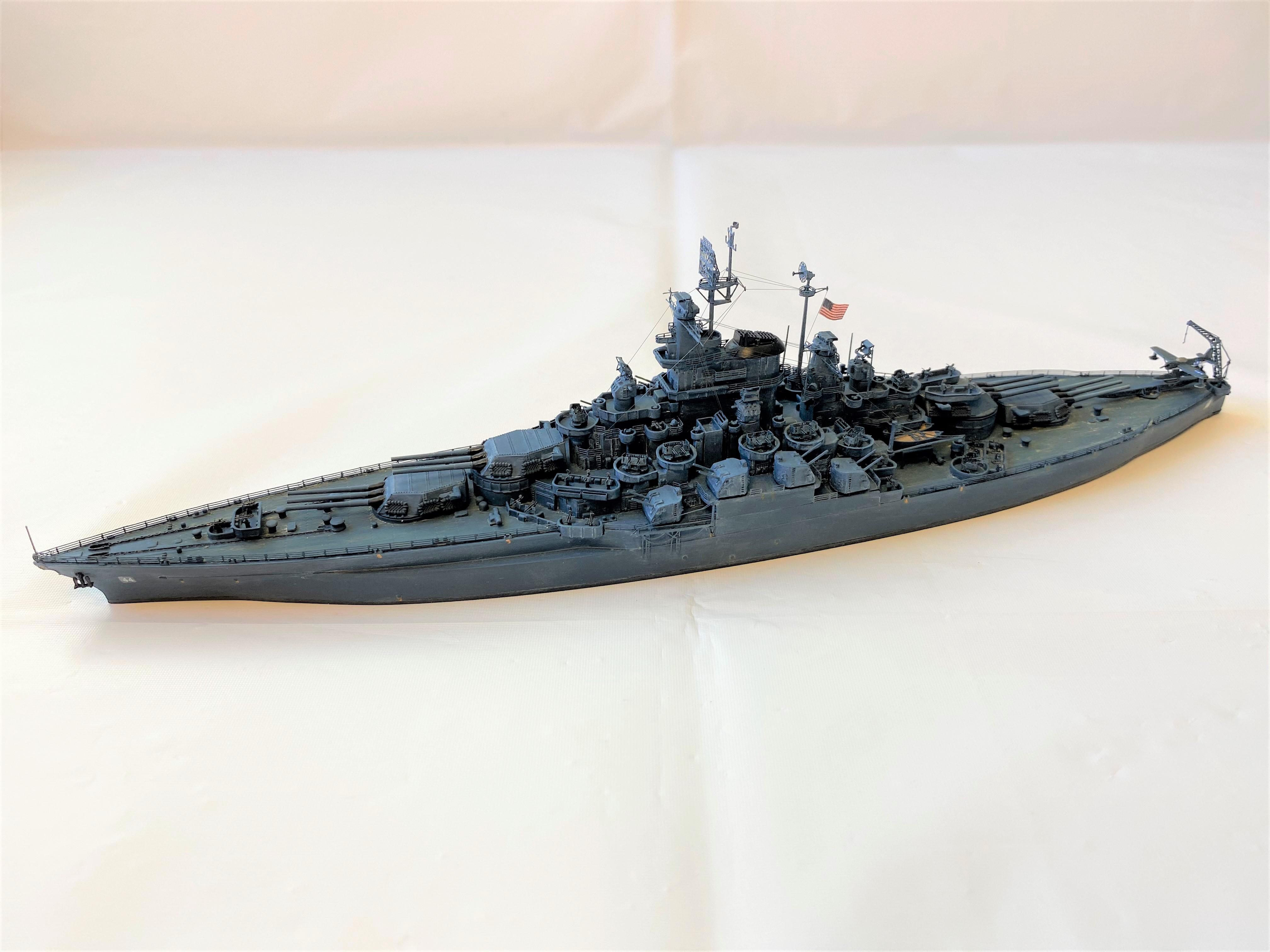Trumpeter 1/700 USS California BB-44, 1945 : r/modelmakers