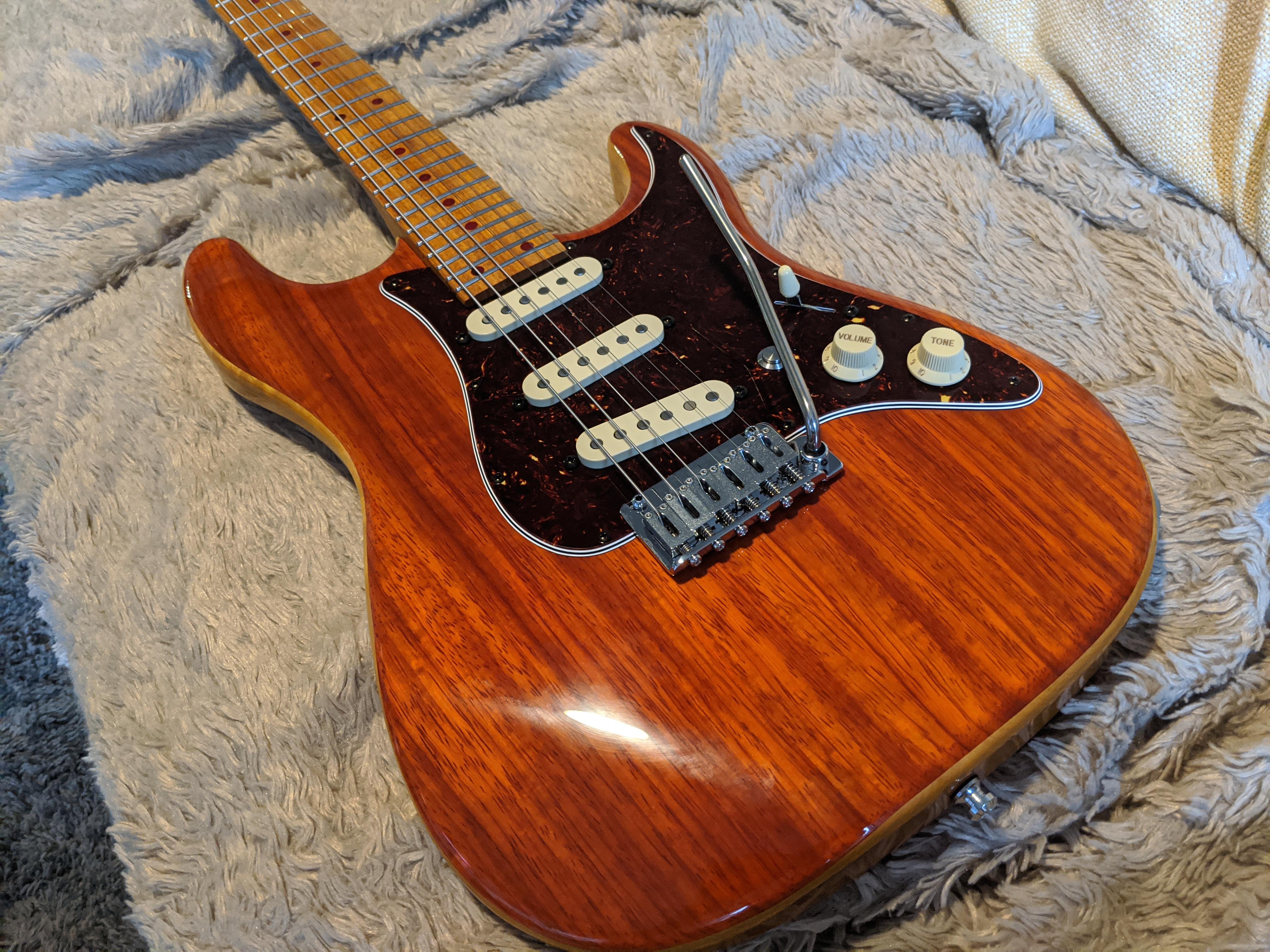 Warmoth 7/8 ストラトキャスターの製作 : r/Luthier