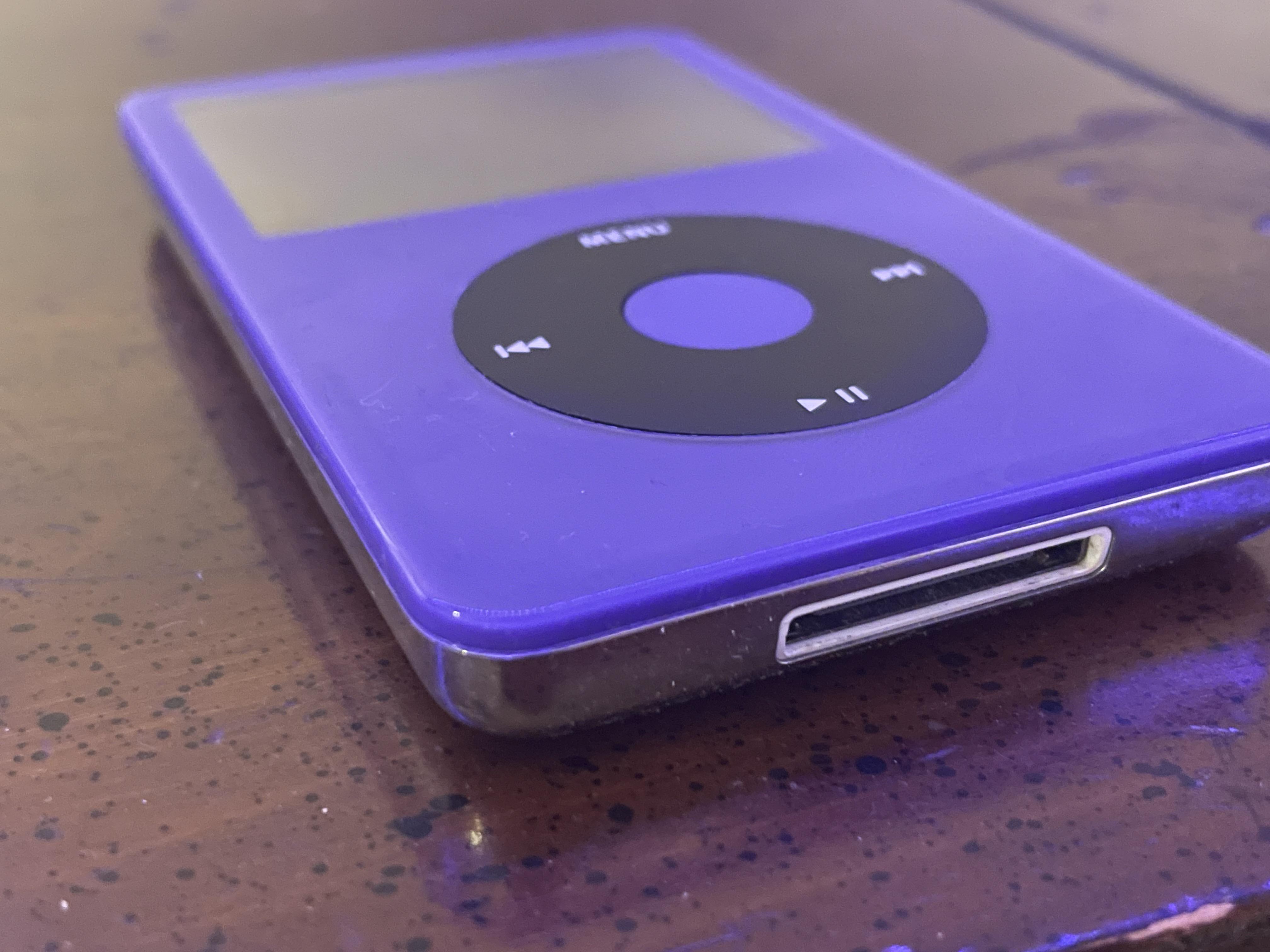 Finally got around to making that purple (my fav color) iPod I've
