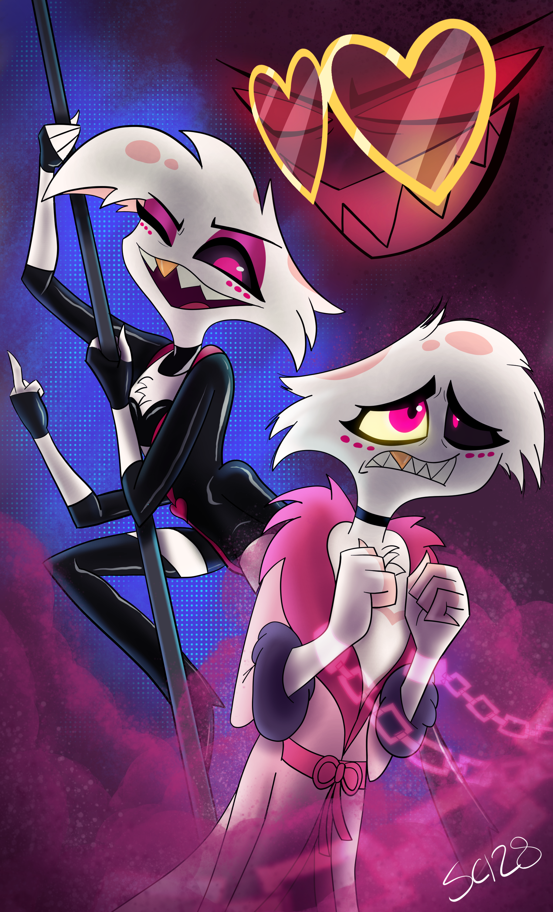 エンジェル・ダスト 🕷️😈[OC] : r/HazbinHotel
