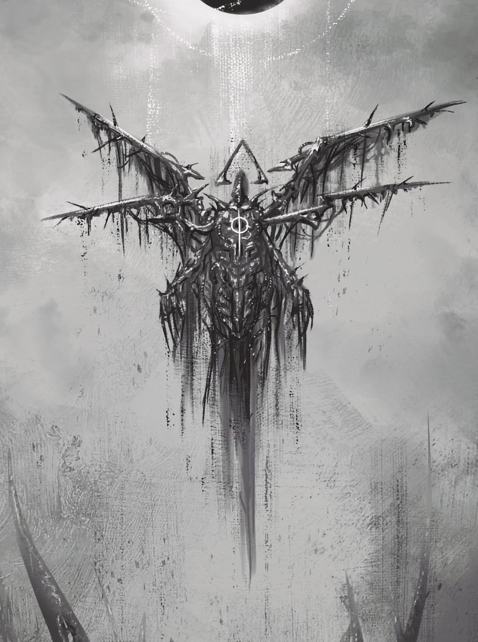 phyrexian angel プレイマット Seb McKinnon サイン入 phyrexian angel