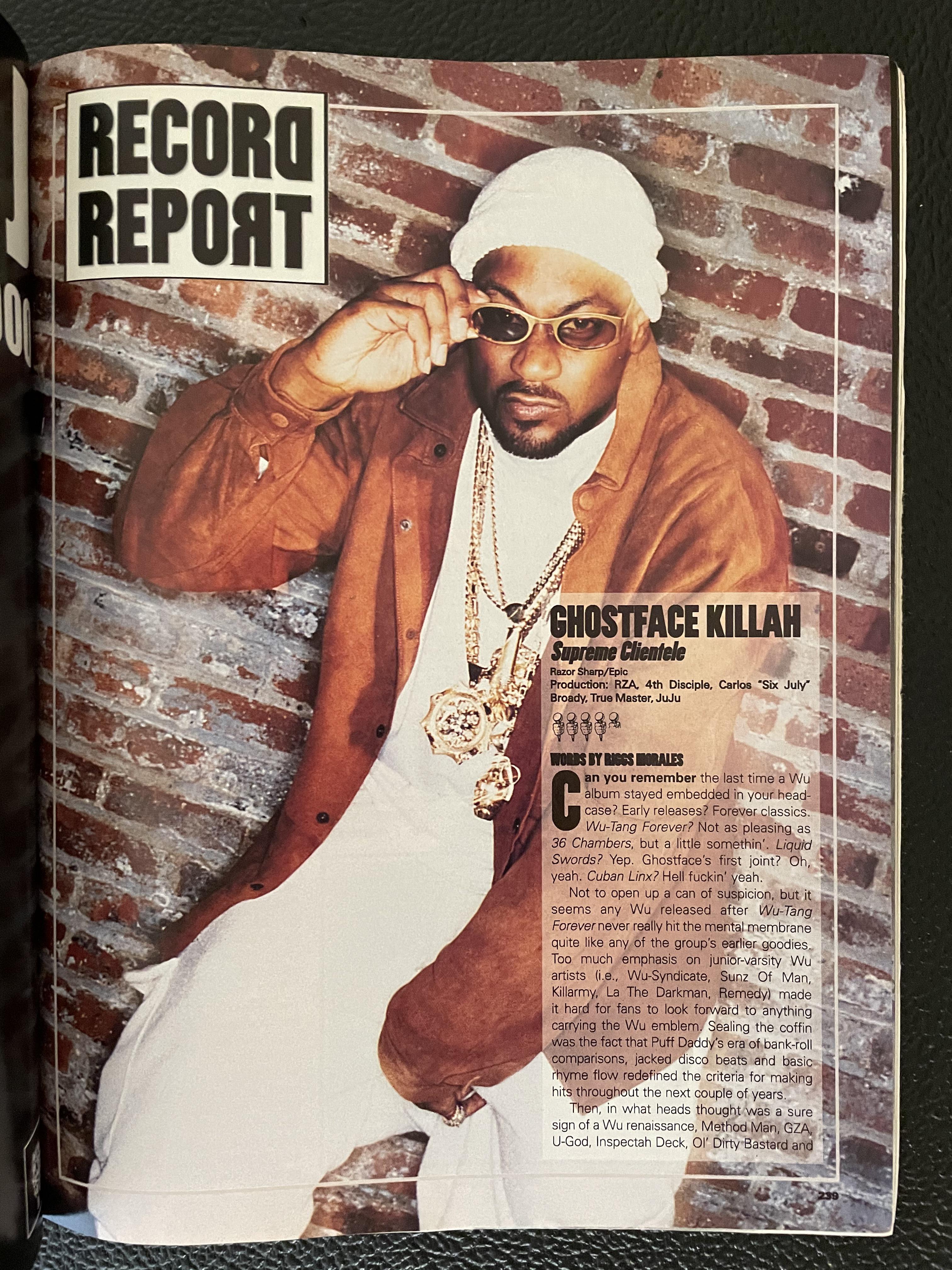 Ghostface Killah - Supreme Clientele dropped February 8th, 2000