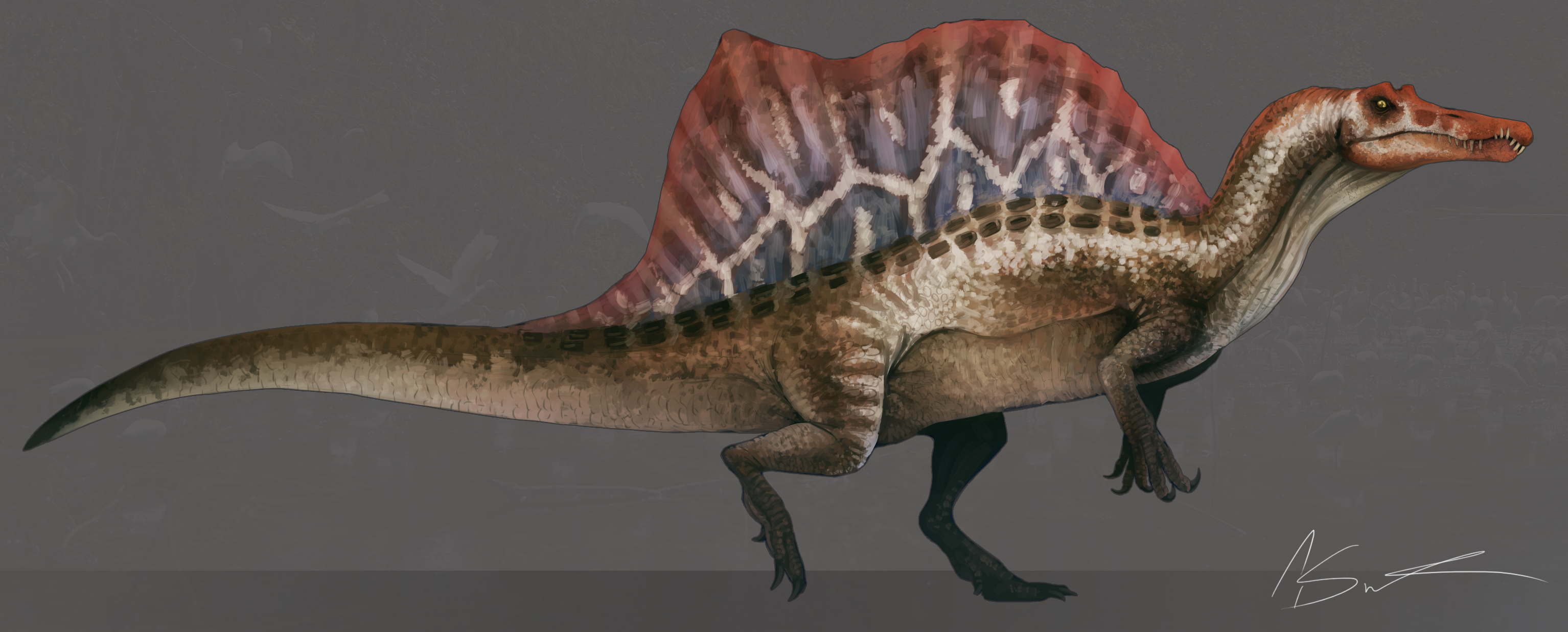r/jurassicworldevoさんのアートコンテストへの参加作品、そして科学的