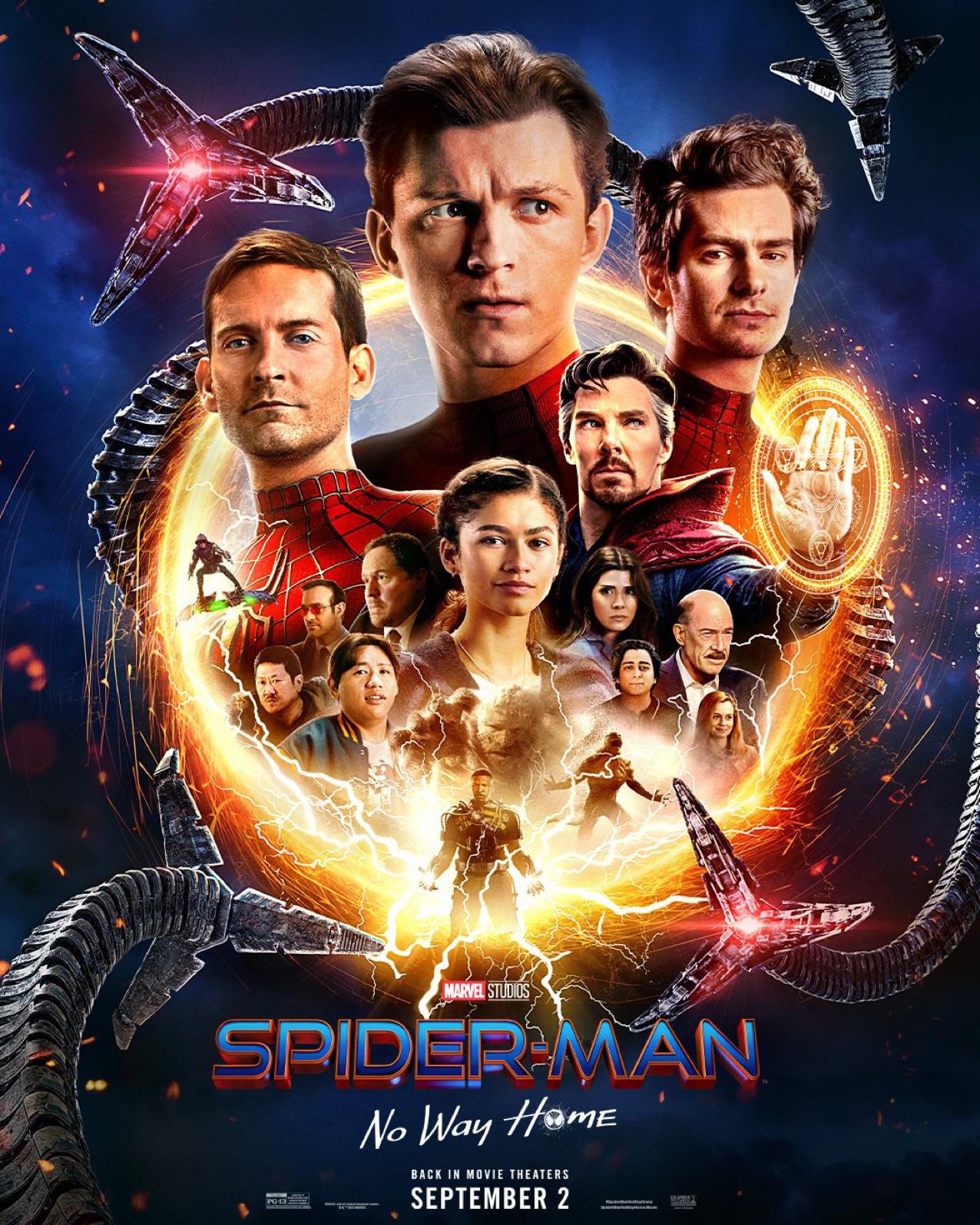 スパイダーマン：ノー・ウェイ・ホーム再公開の新しいポスター！ : r