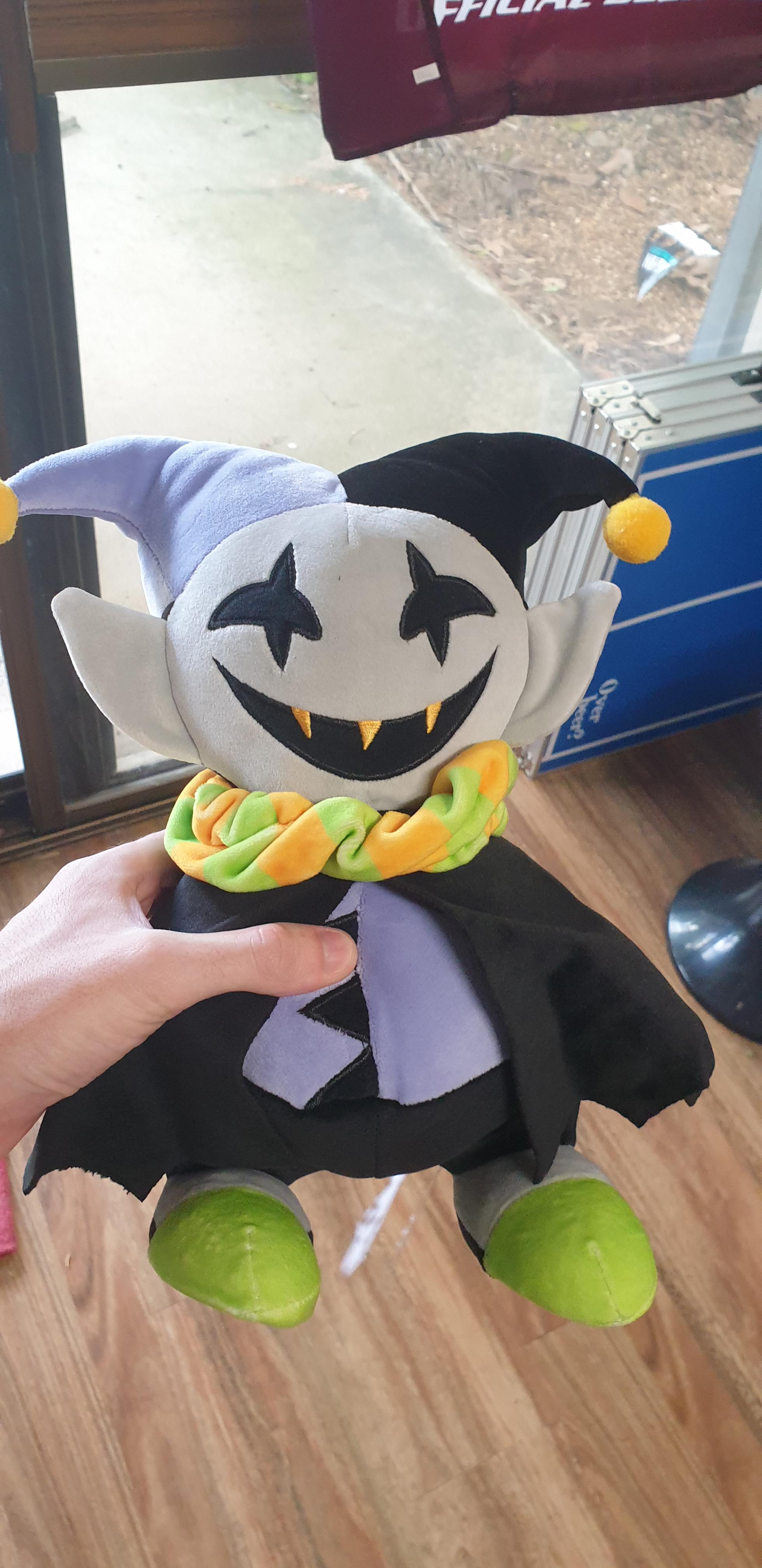 やっとジェビルのぬいぐるみ届いた！遅い発送だったけど、待った甲斐が