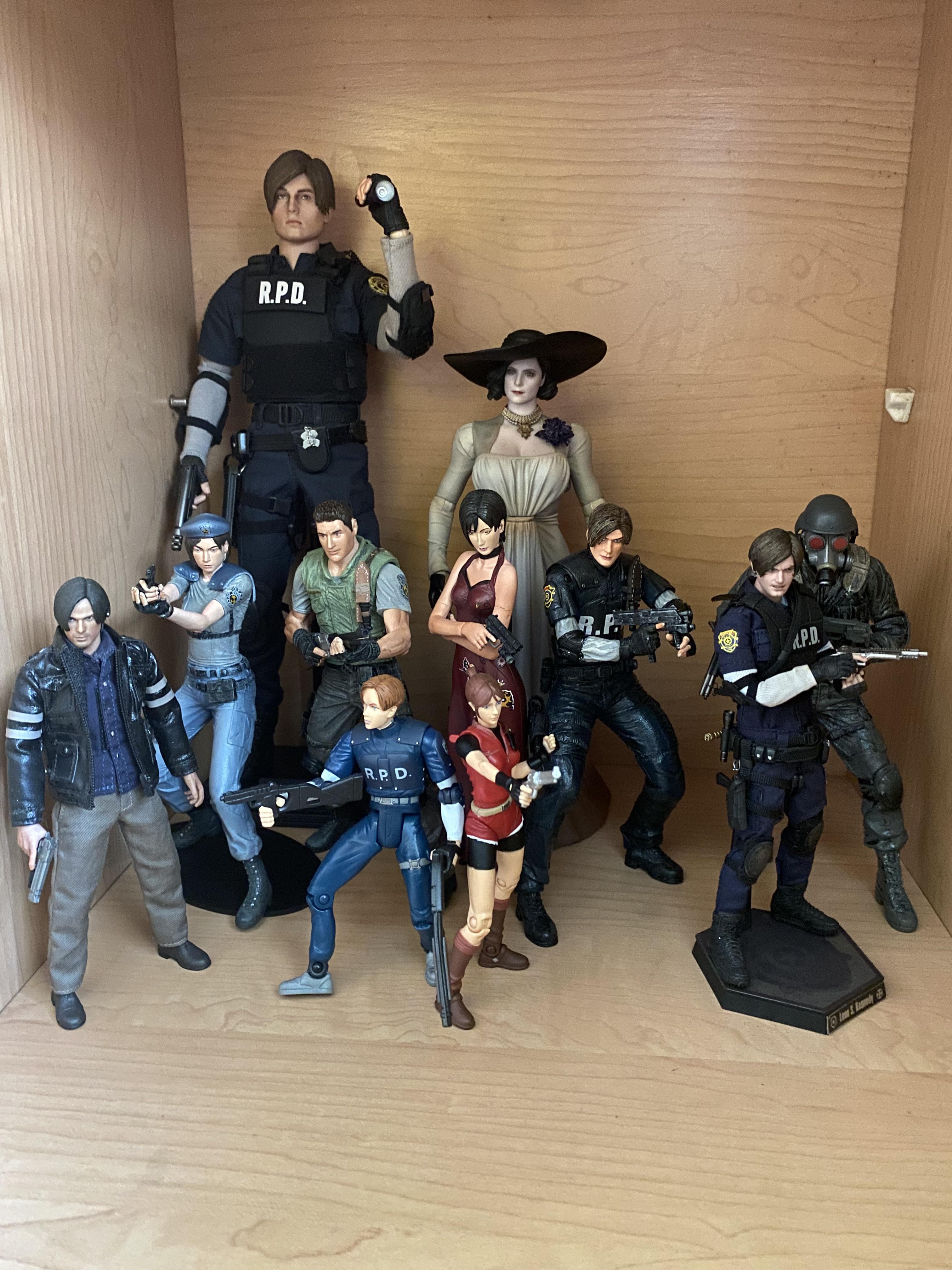 バイオハザードのフィギュアをいくつか紹介するね😅。もっと集めようと