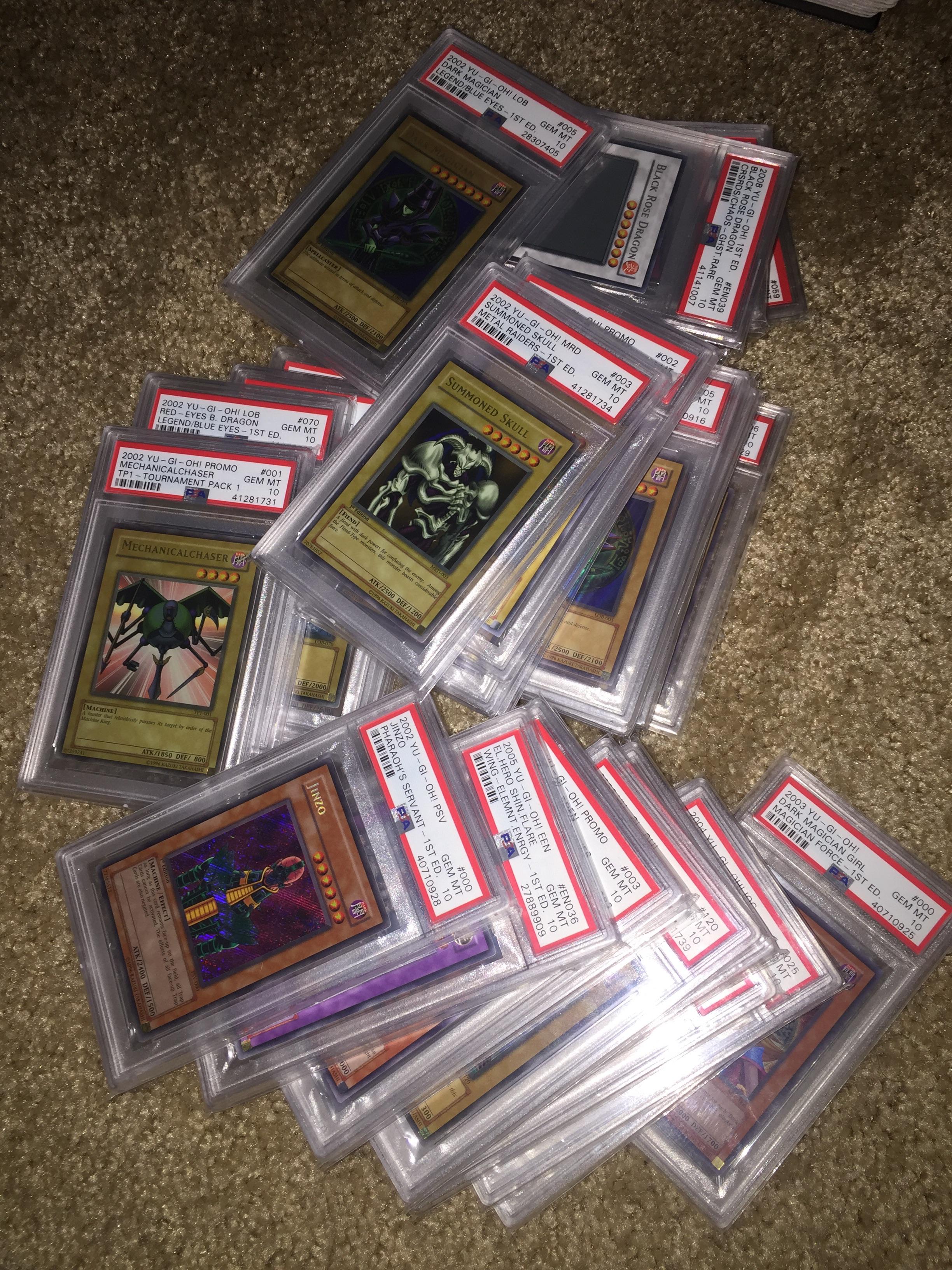 他にPSA鑑定済みの遊戯王カードを集めてる人いる？コレクションするの
