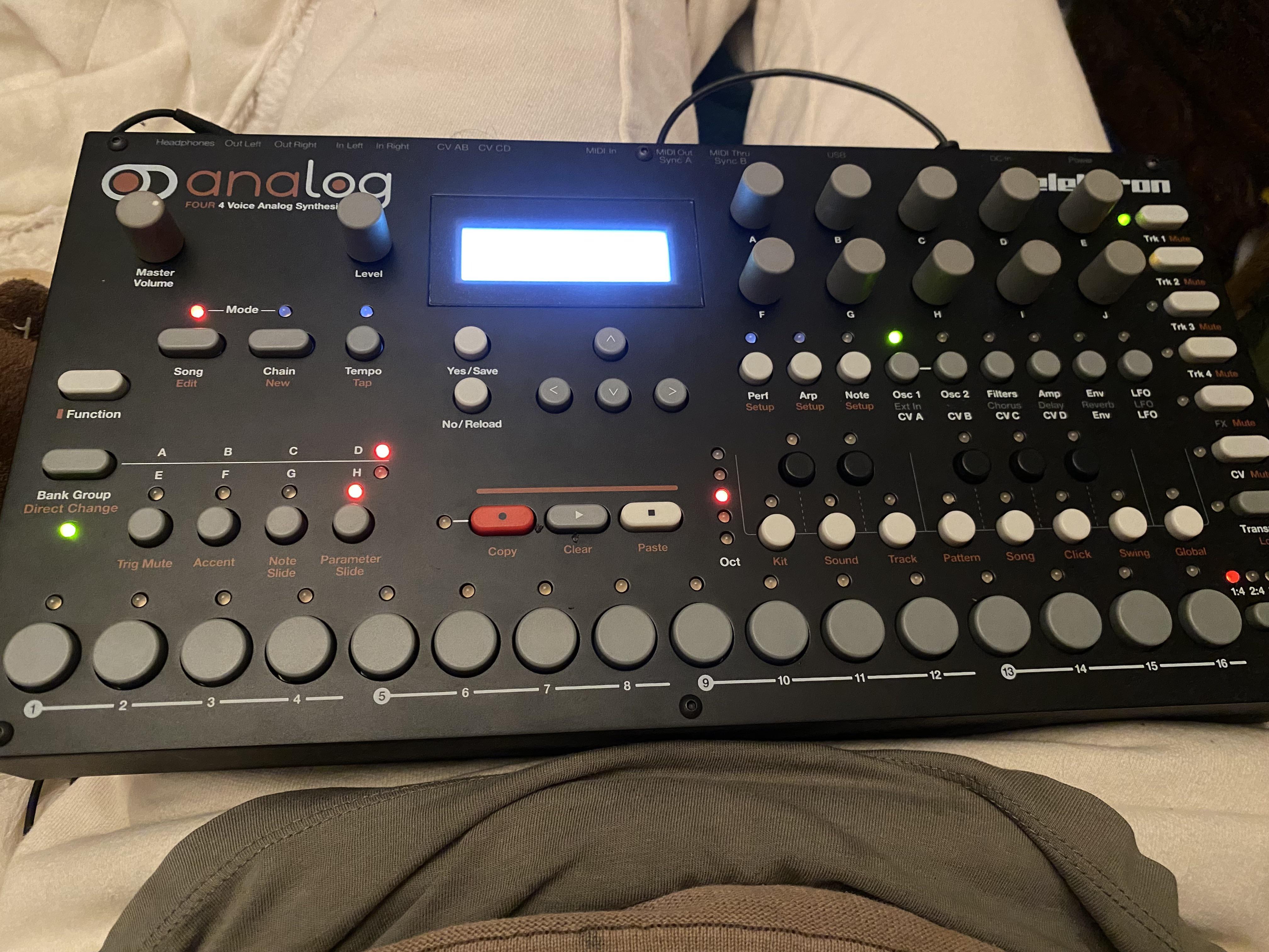 New to the elektron world tips/tricks for analog 4 mk1? : r/Elektron