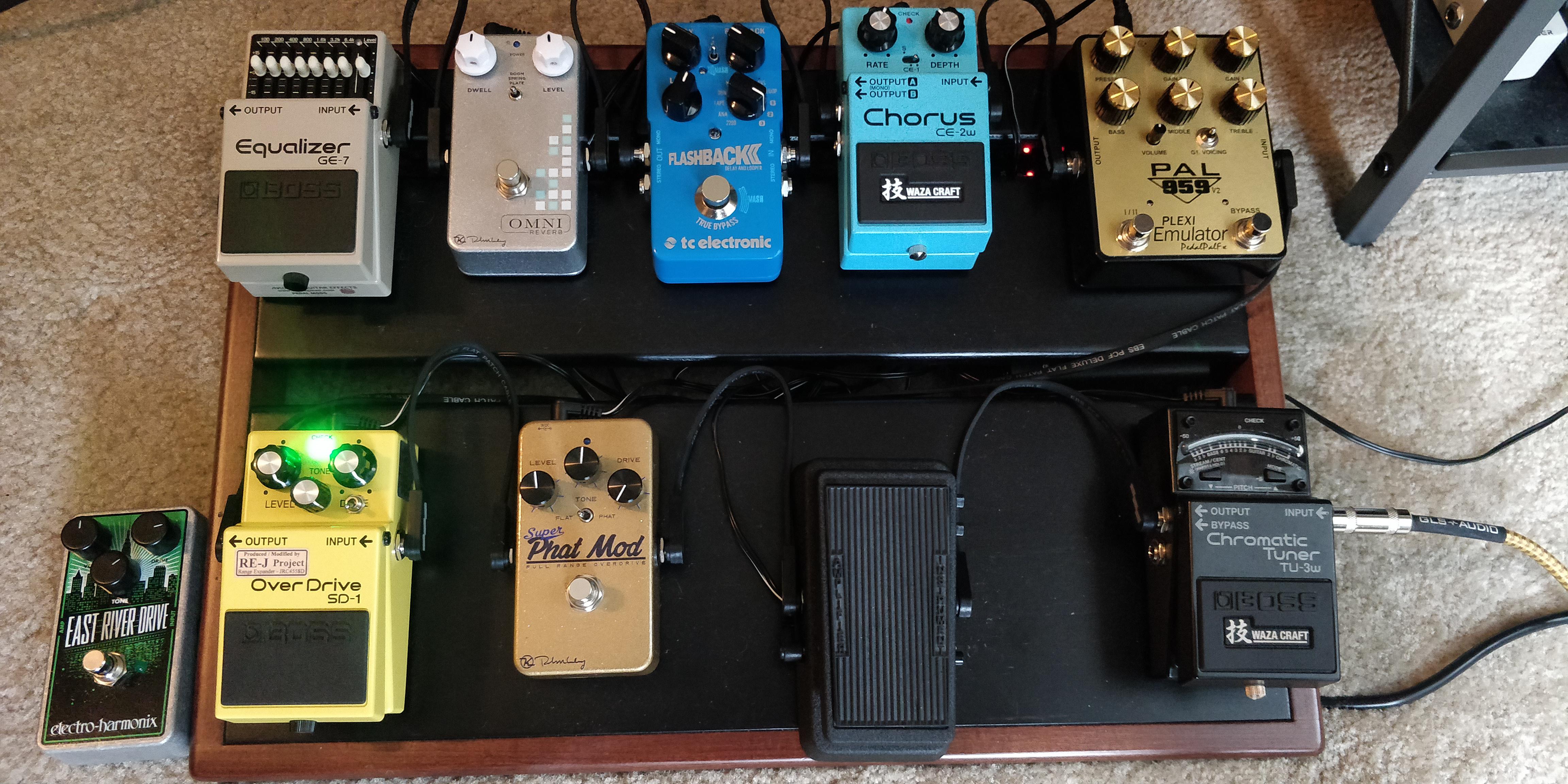 ギター BOSS SD-1 ANALOG.MAN SilverMod Push-Pull Boss SD-1