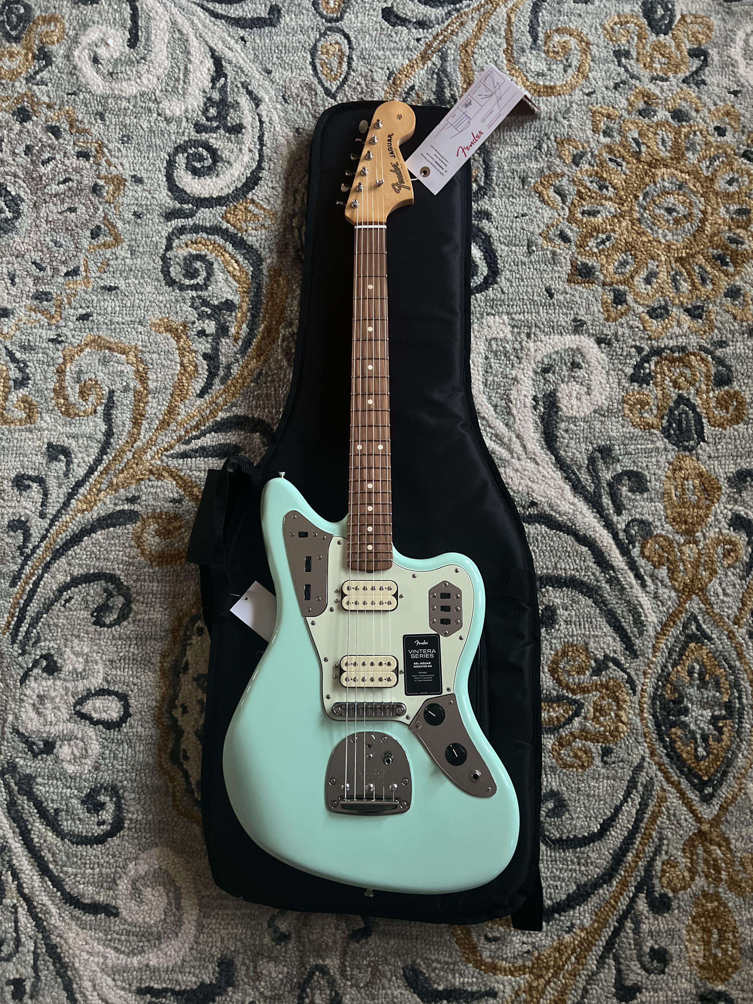 Fuck yeah day! Fender Vintera Jaguar Modified HH : r/guitars