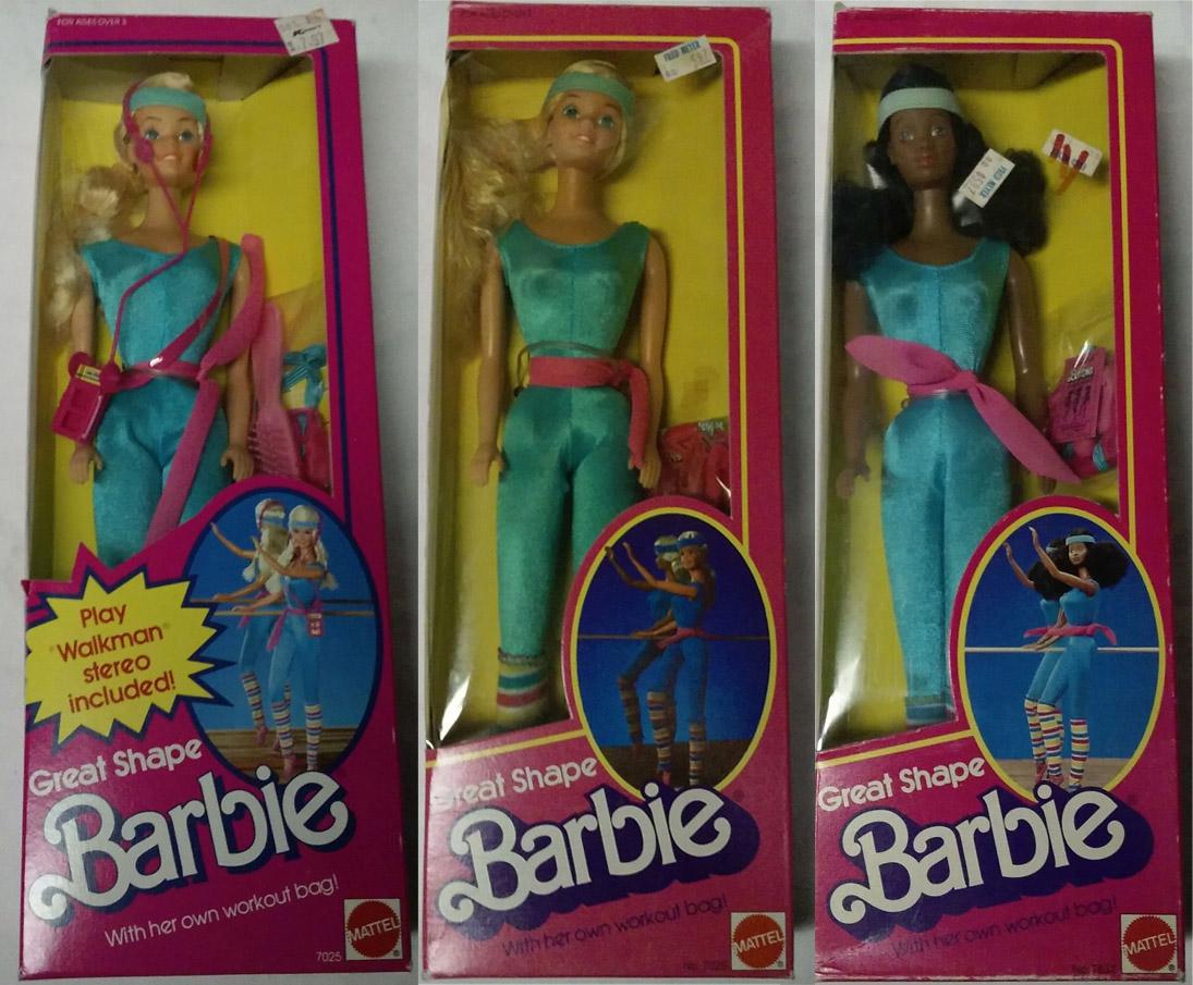 コレクションから、1983年の状態の良いバービー人形を3体。 : r/Barbie