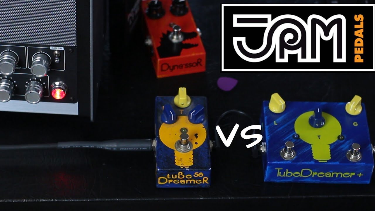 Jam Pedals TubeDreamer plus vs TubeDreamer 58 - YouTube