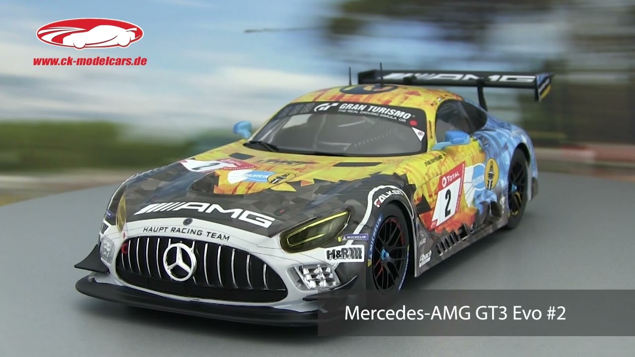 Ixo 1:18 Mercedes-AMG GT3 Evo #2 8th 24h Nürburgring 2020 Mercedes