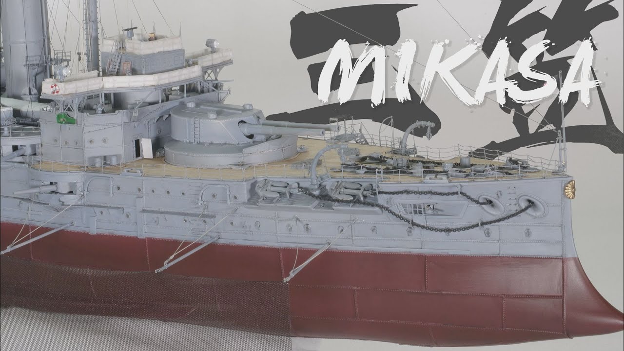 Imperial Japanese Navy Battleship MIKASA // Battle of Tsushima