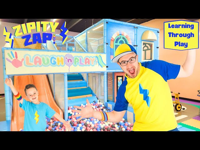 Learning Feelings While Playing at an Indoor Playground | Learn
