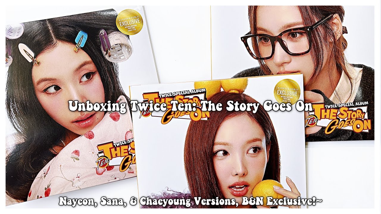 twice ten: the story goes on TARGET サナ Unboxing Twice Ten: The
