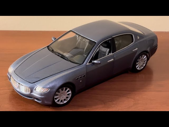 Hot Wheels Maserati Quattroporte Review (Scale 1/18) - YouTube
