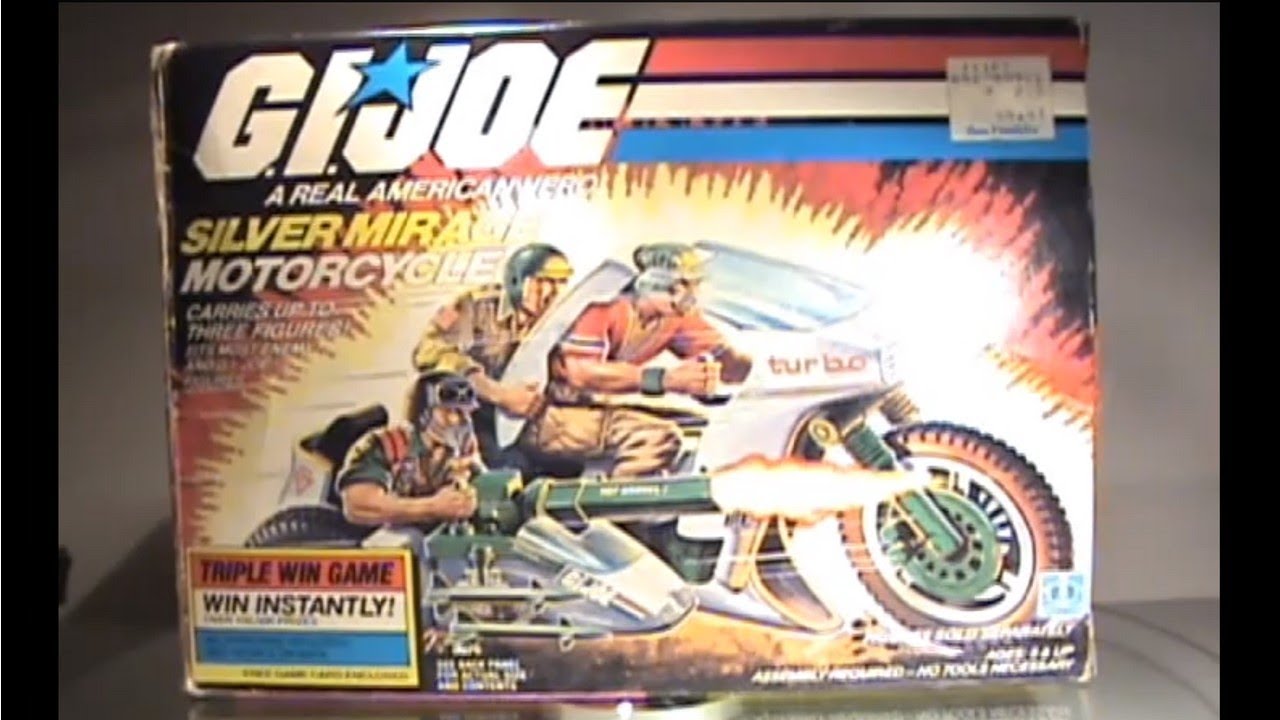 1985 G.I. Joe Silver Mirage review - YouTube
