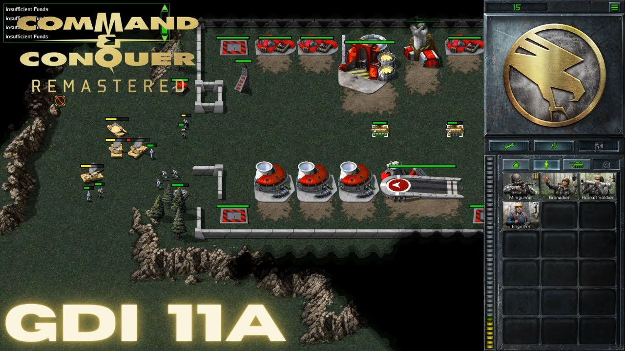 Command & Conquer Remastered - GDI Mission 11A - CODE NAME DELPHI