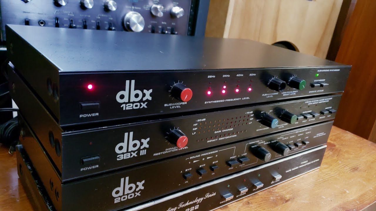 dbx 120x Subharmonic Synthesizer Demo - Available at BIGAZSPEAKERS
