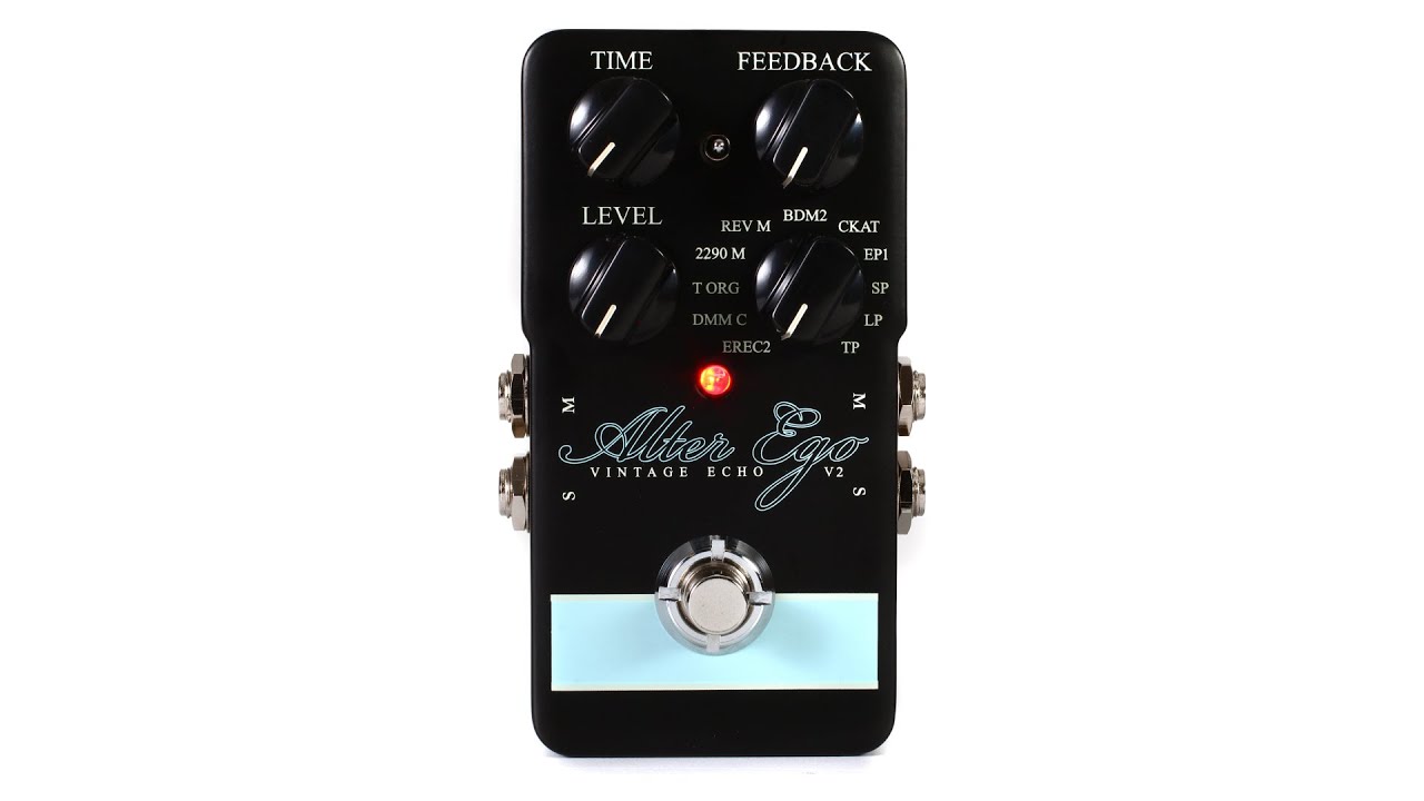 TC Electronic Alter Ego Vintage Delay and Looper Pedal Review by
