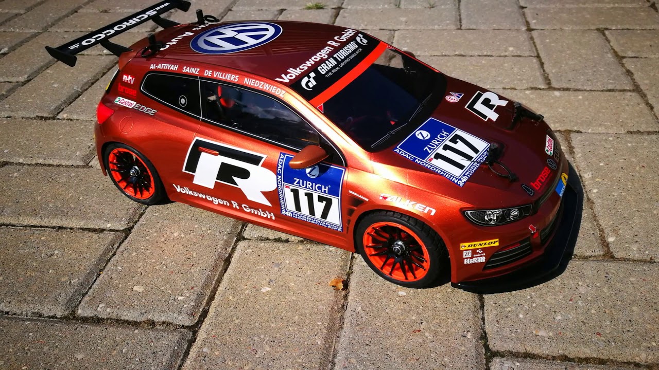 Tamiya FF-03 VW Scirocco 1/10 RC car build - YouTube