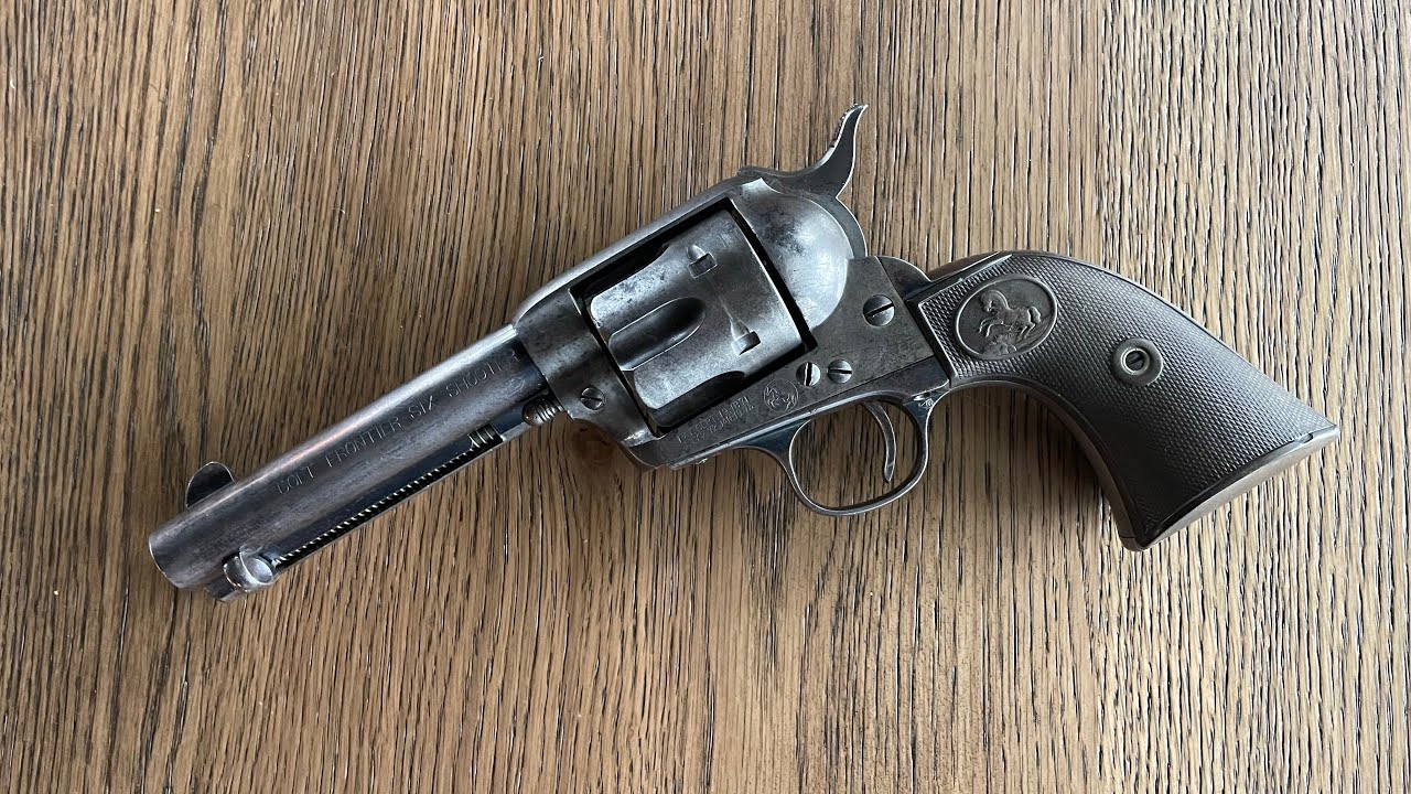 Colt Single Action Frontier Six-Shooter .44-40 - YouTube