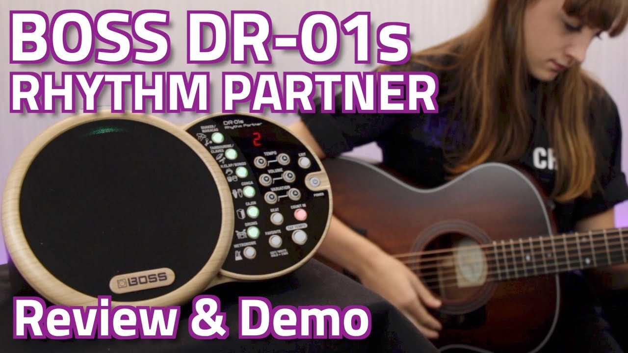 BOSS DR-01S Rhythm Partner - Review & Demo - YouTube