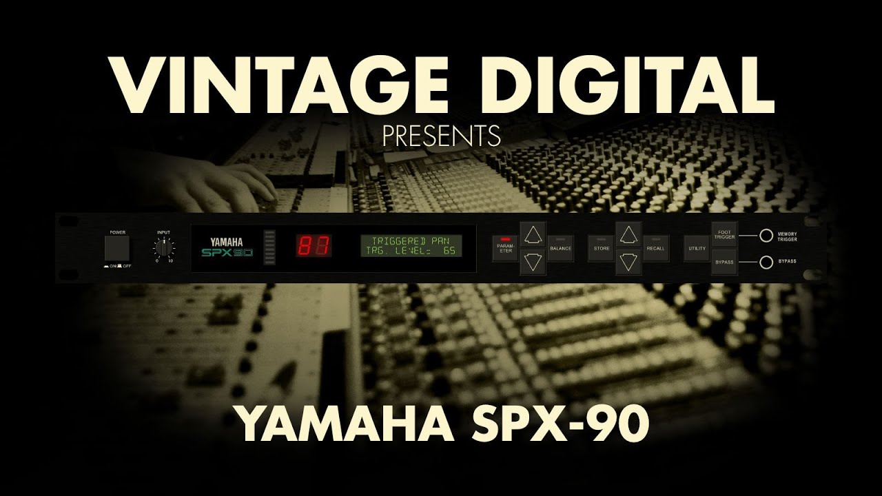 スタジオ系ギタリスト定番機材 ・・・ YAMAHA SPX90 - みちのく